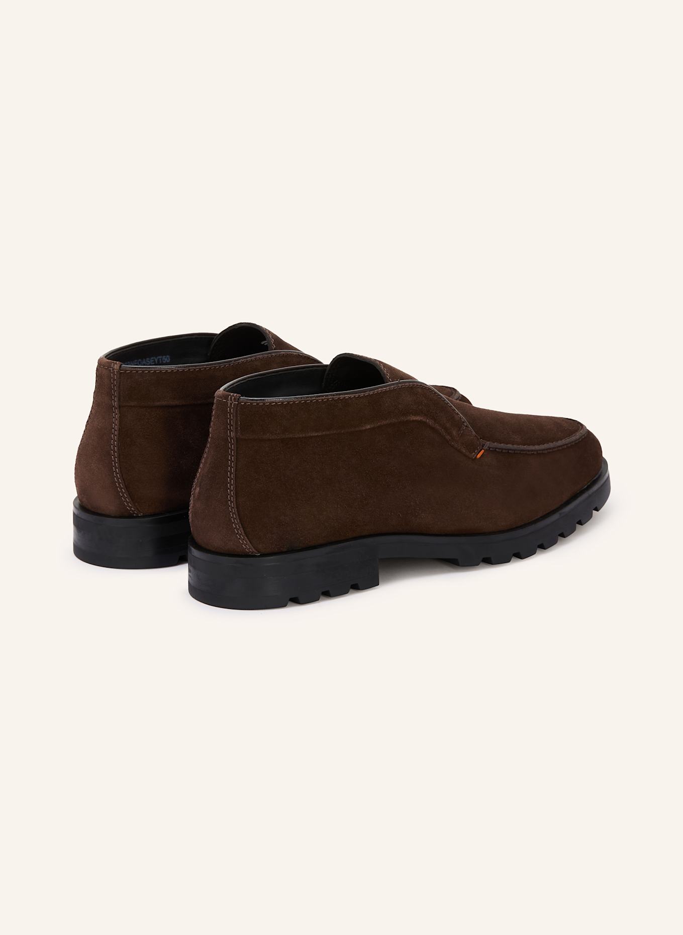Santoni Desert Boots ROCK: DUNKELBRAUN
