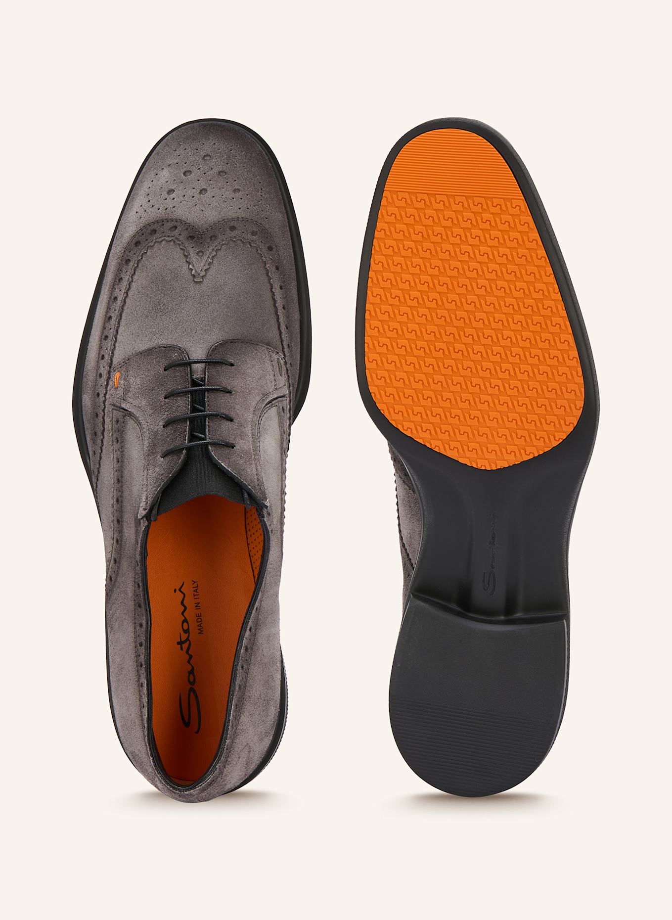 Santoni Schnürer: GRAU