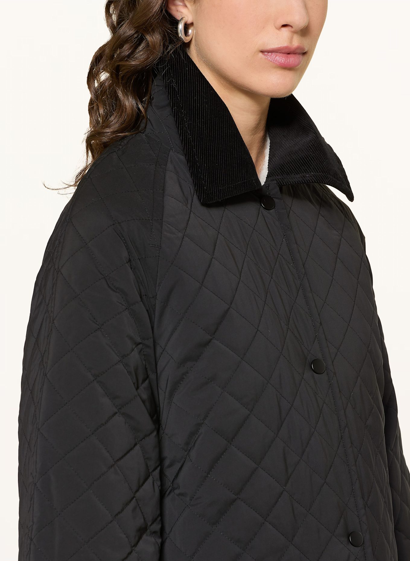 MRS & HUGS Steppjacke: SCHWARZ