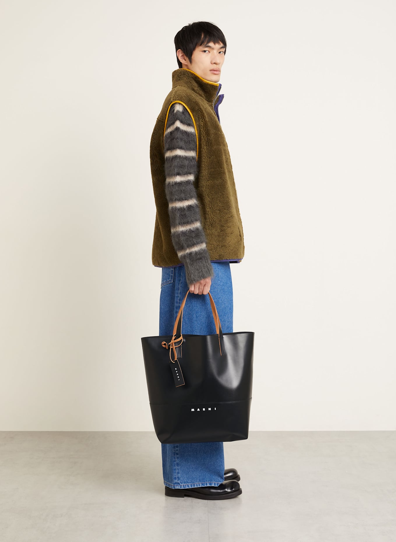 MARNI Shopper: SCHWARZ