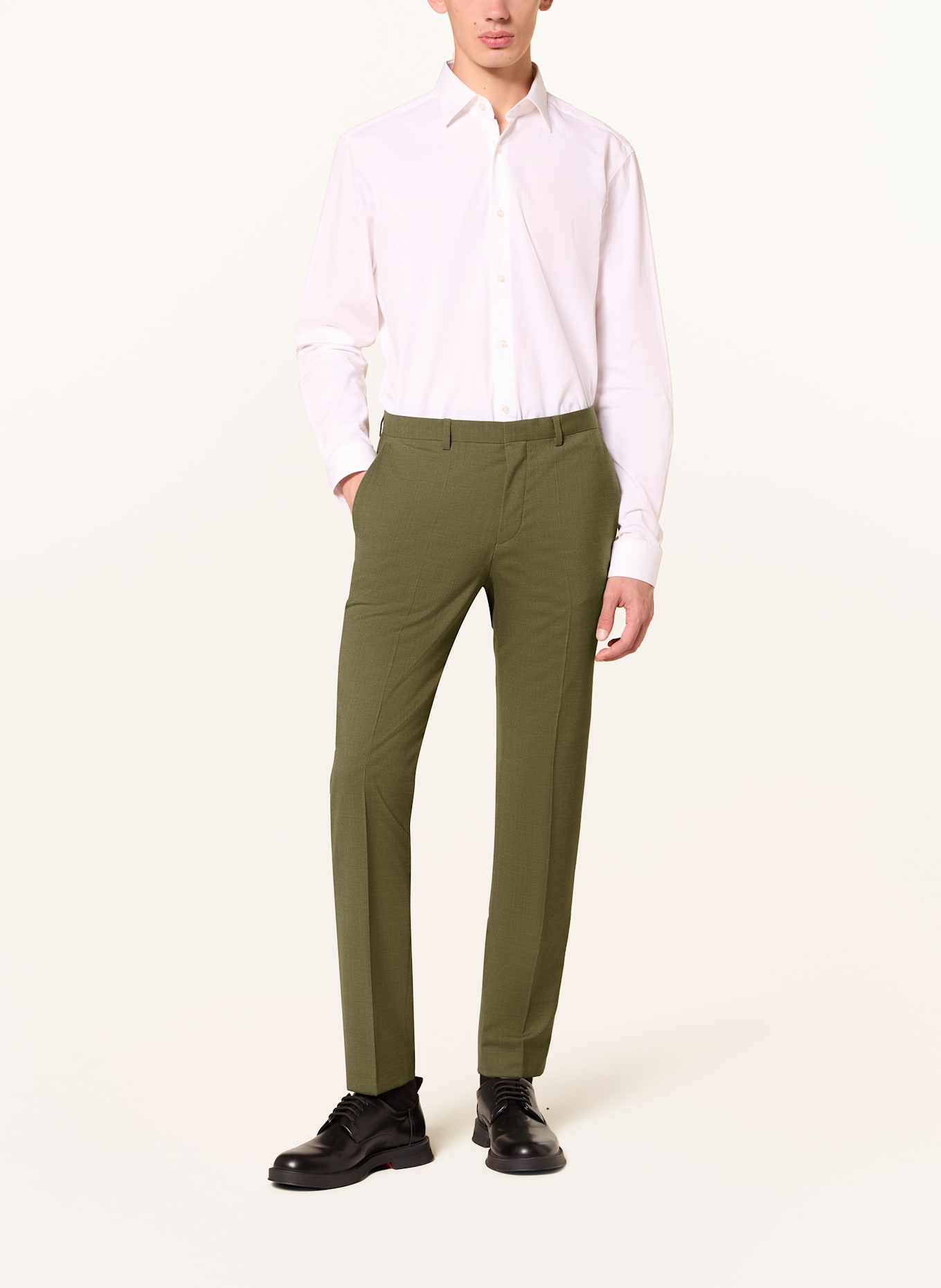HUGO Anzug ARTI-HESTEN Extra Slim Fit: GRÜN