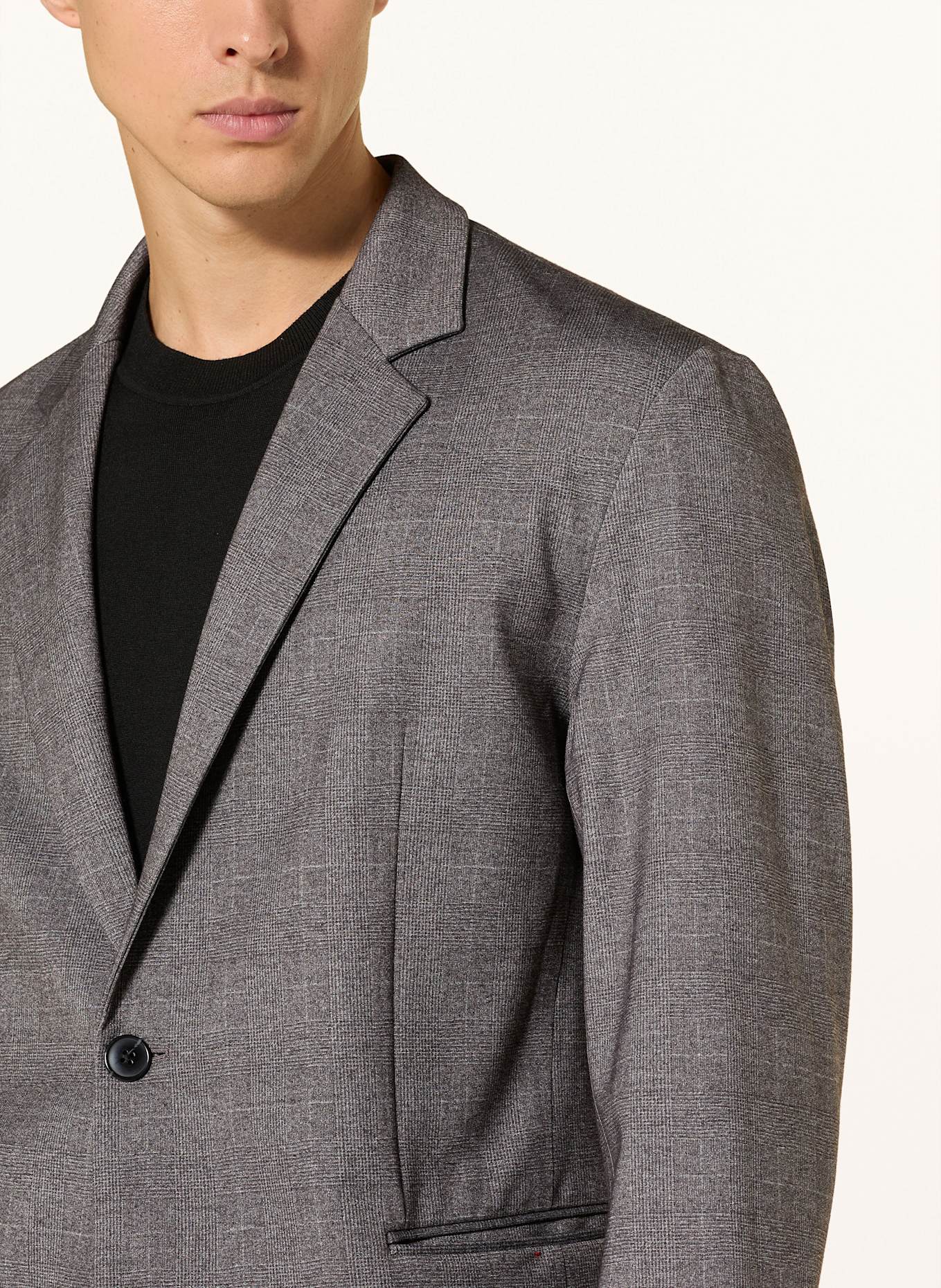 HUGO Anzugsakko ANTON Extra Slim Fit aus Jersey: 034 MEDIUM GREY