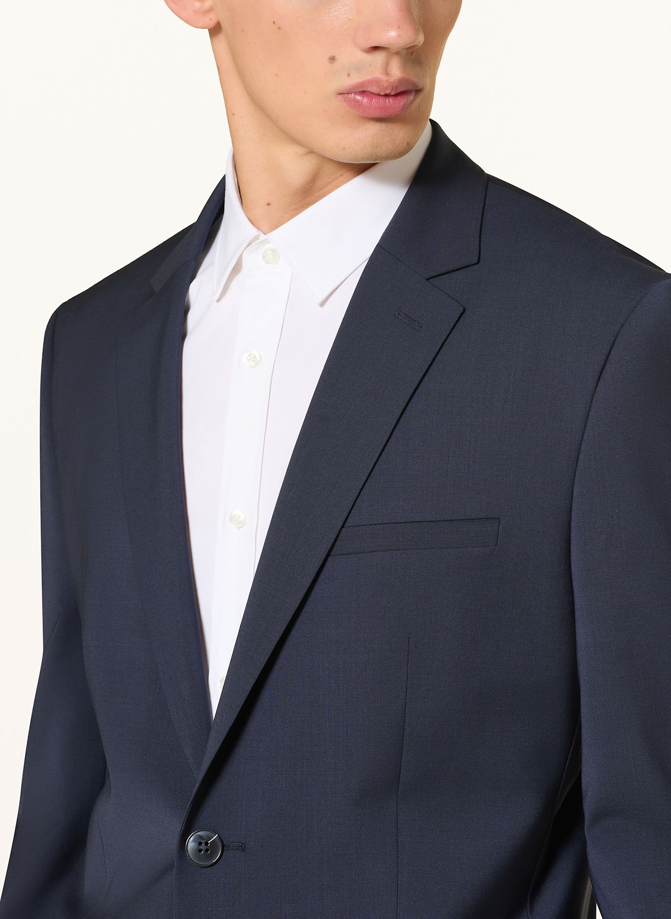 HUGO Marynarka garniturowa ARTI extra slim fit: GRANATOWY