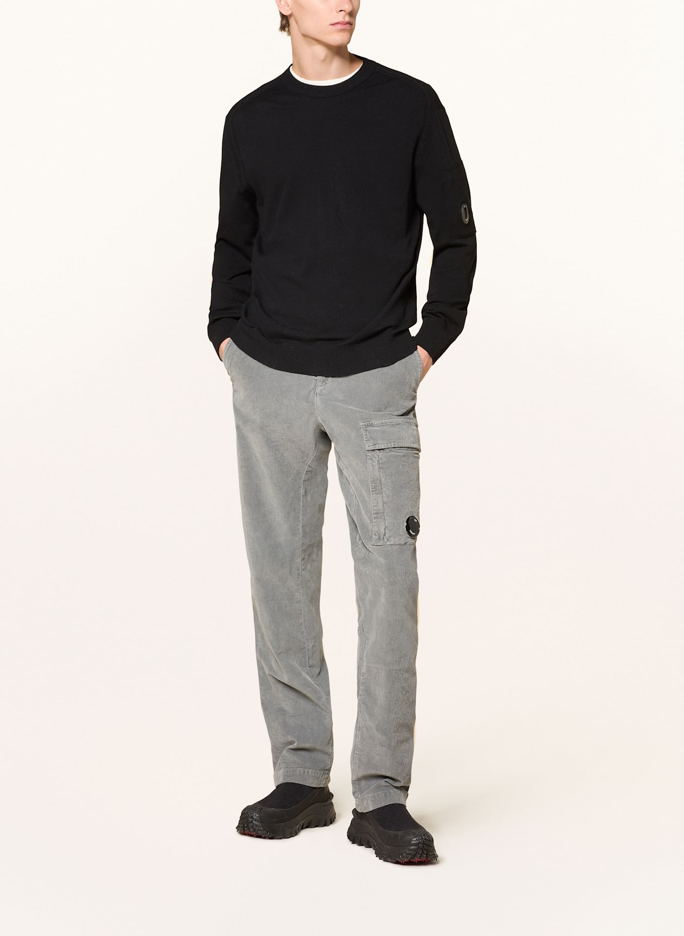 C.P. COMPANY Sweater: BLACK