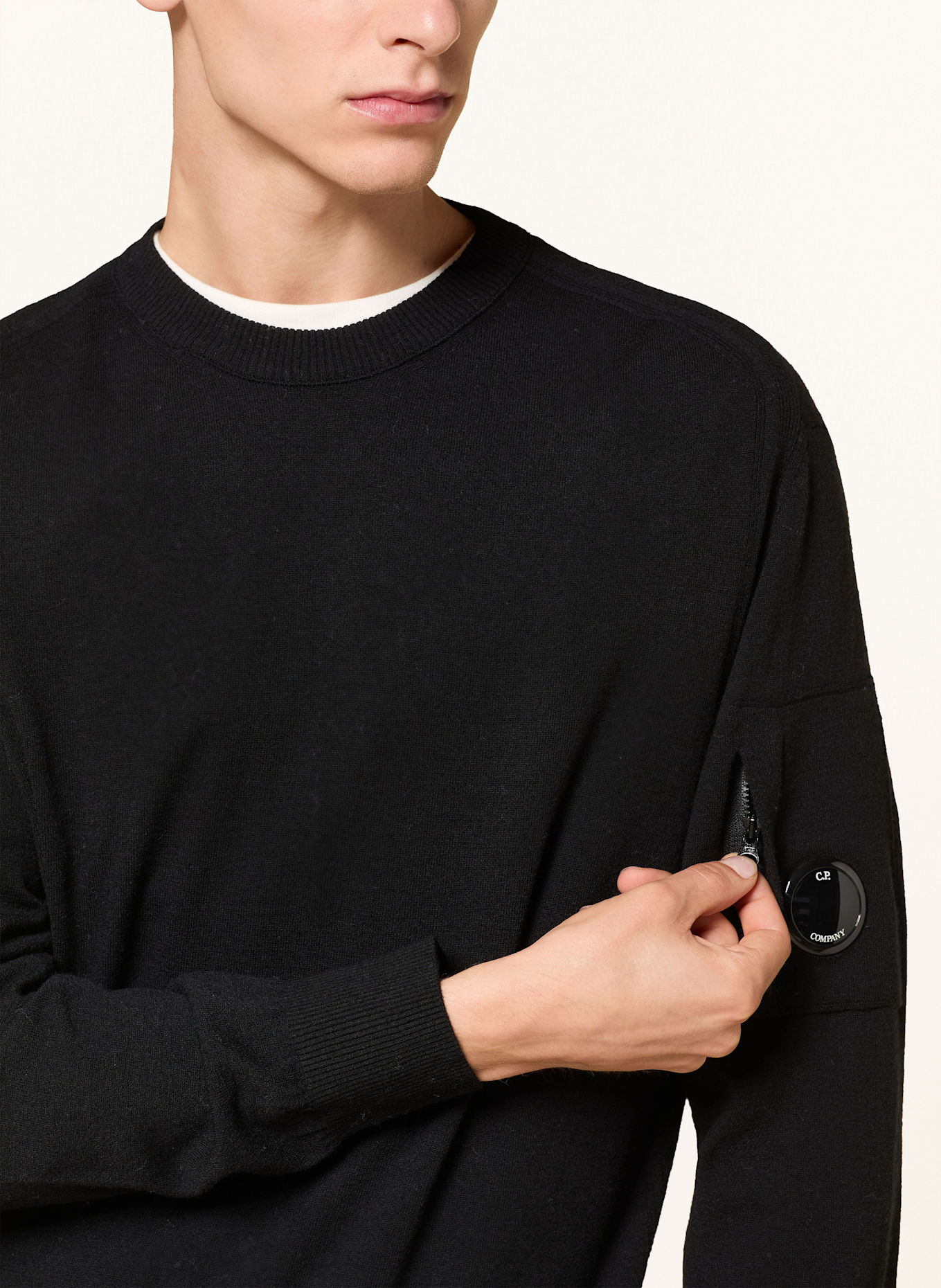 C.P. COMPANY Sweater: BLACK