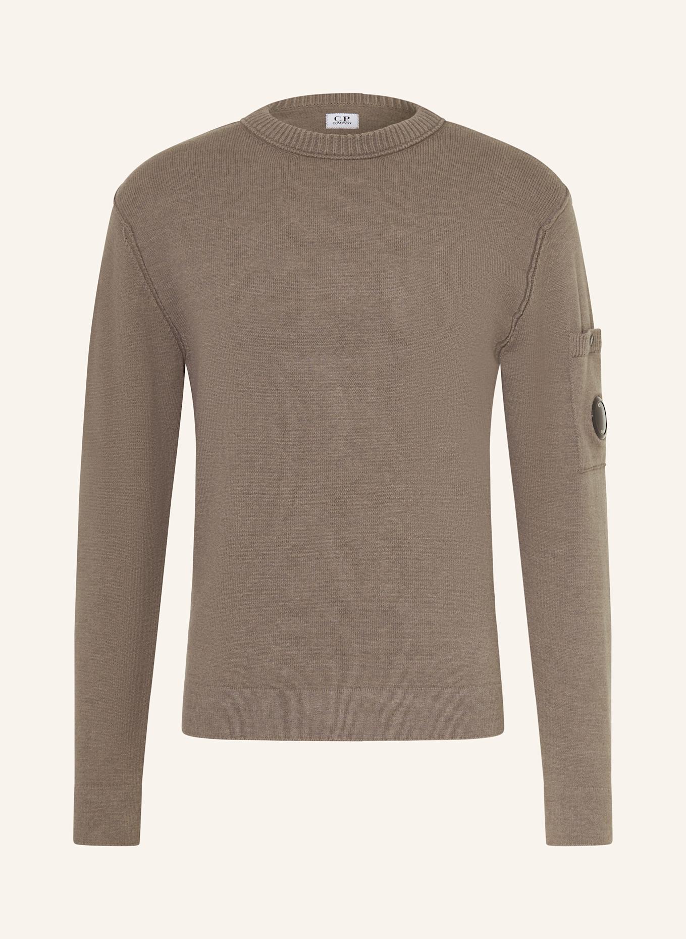 C.P. COMPANY Svetr: ČERNOŠEDÁ
