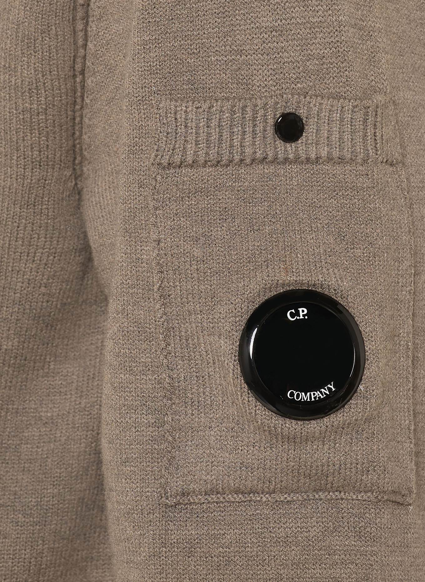 C.P. COMPANY Svetr: ČERNOŠEDÁ