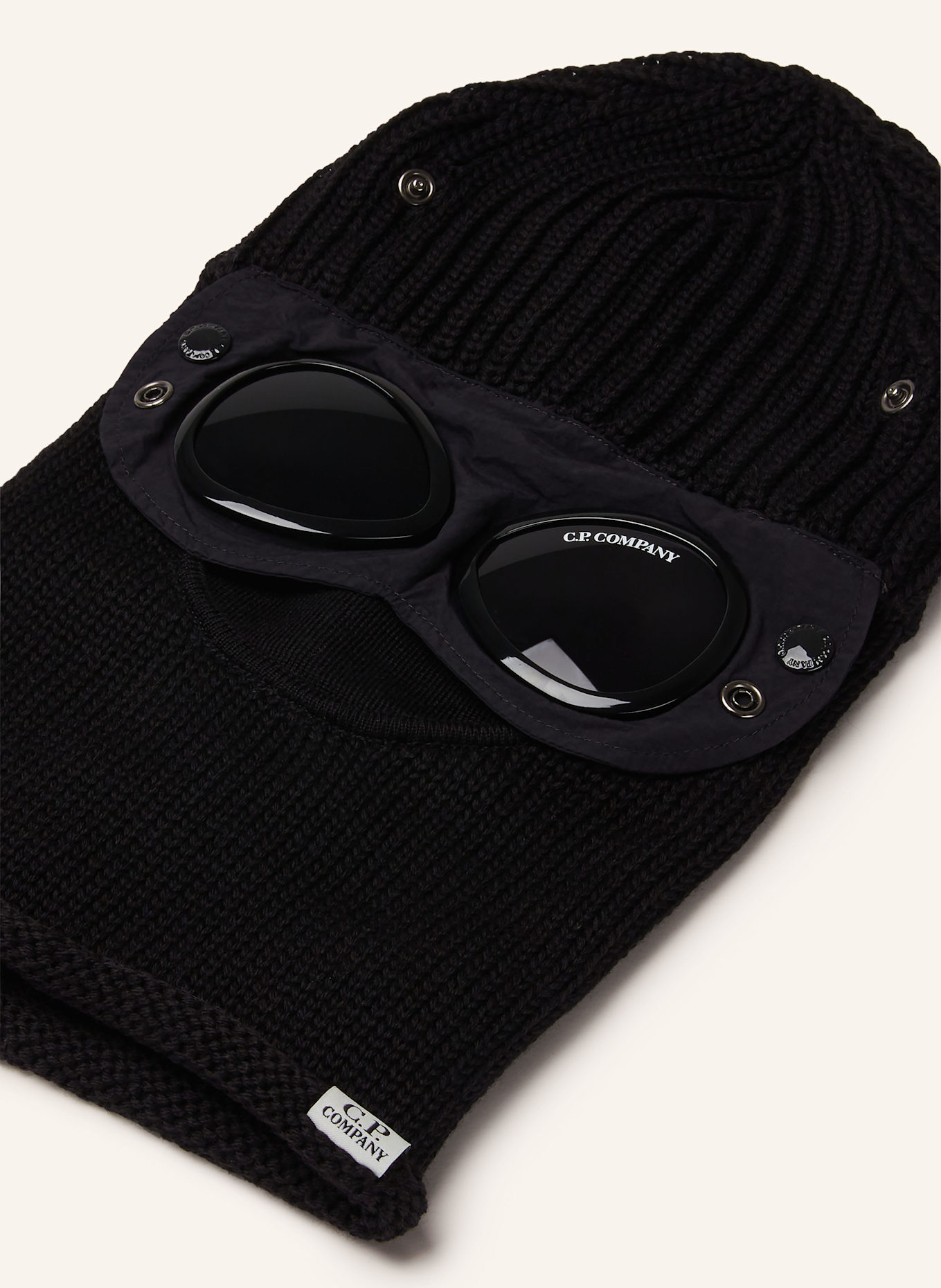 C.P. COMPANY Kominiarka: CZARNY