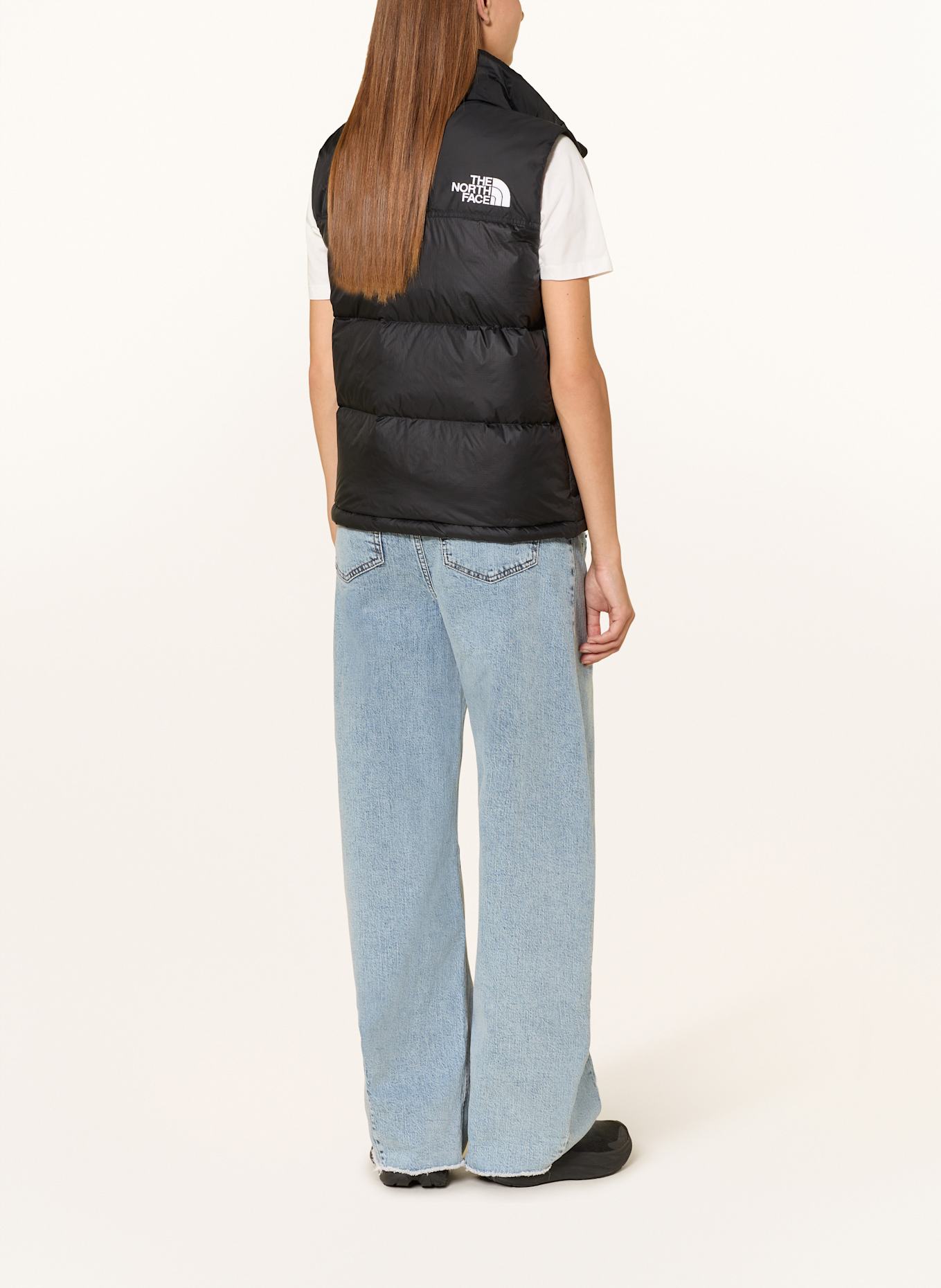 THE NORTH FACE Daunenweste 1996 RETRO NUPTSE: SCHWARZ