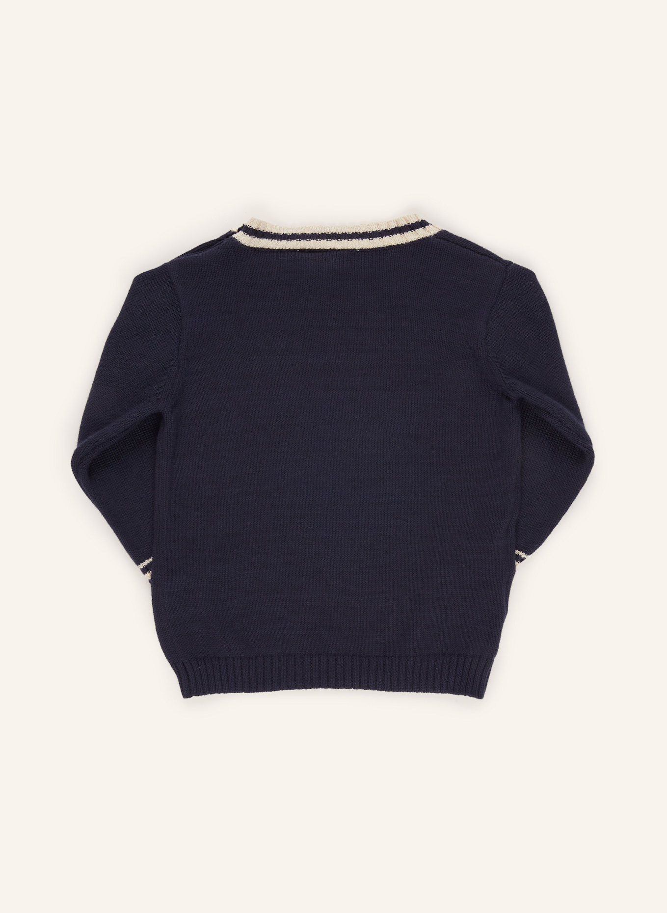 HUST and CLAIRE Pullover HCPILOU: DUNKELBLAU / CREME / BEIGE