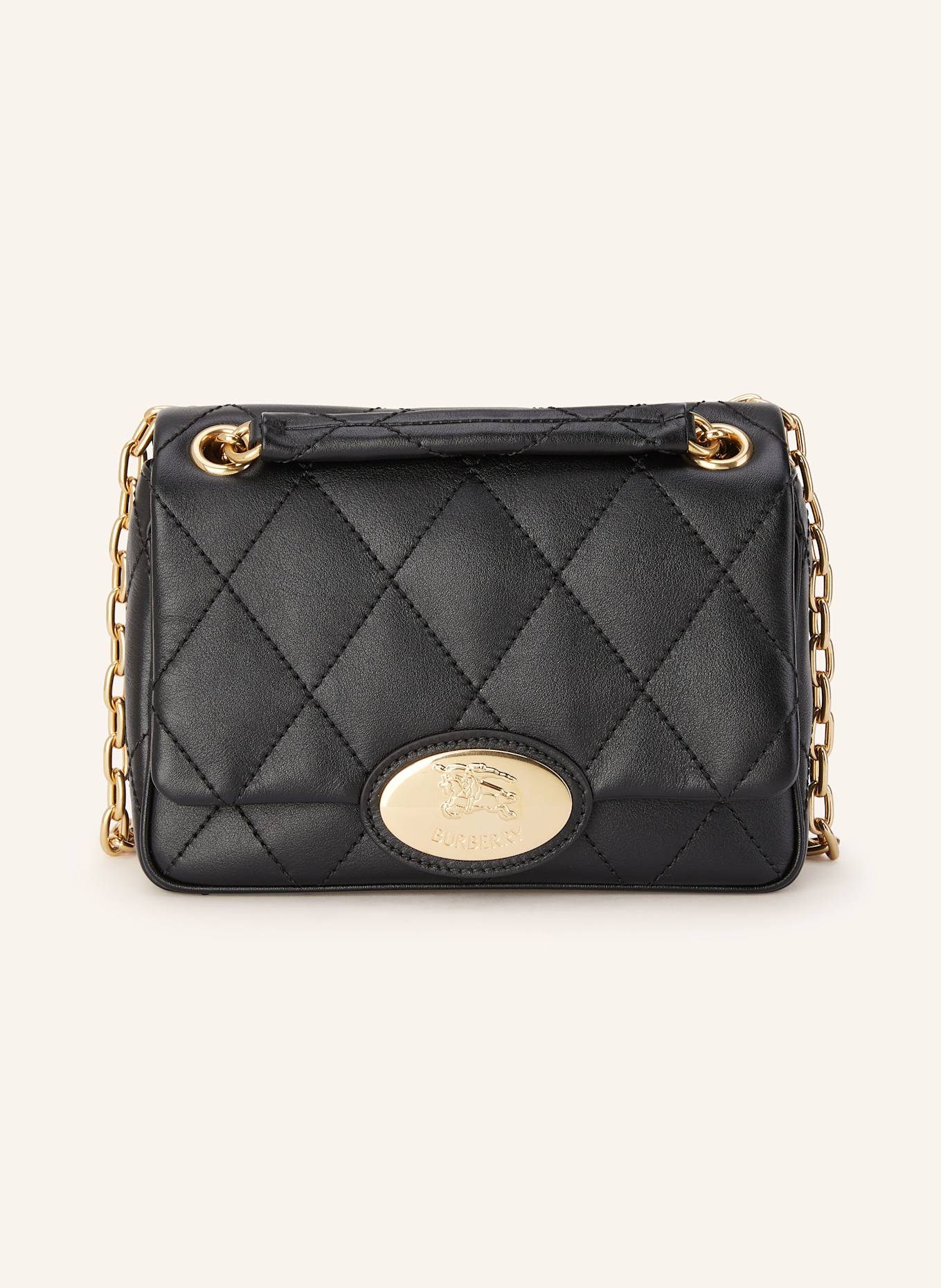 BURBERRY Umhängetasche STRAND: SCHWARZ