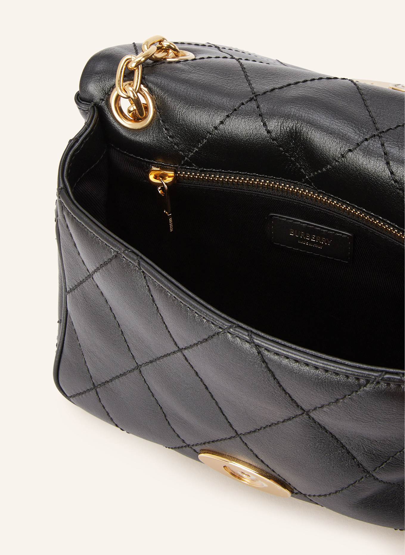 BURBERRY Umhängetasche STRAND: SCHWARZ