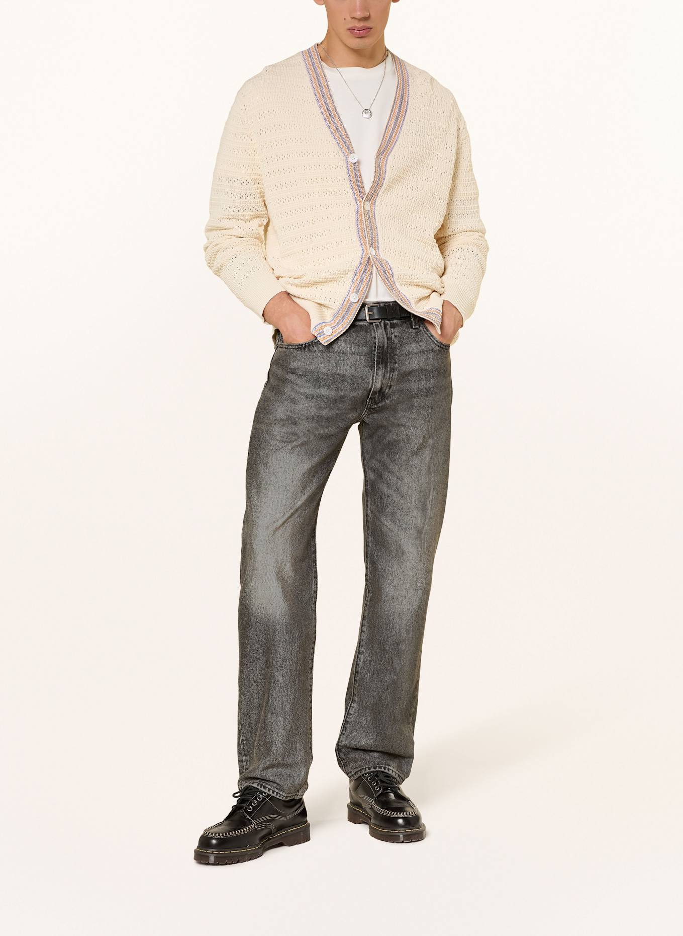 Levi's® Jeans 555 Relaxed Straight Fit: 33 Blacks