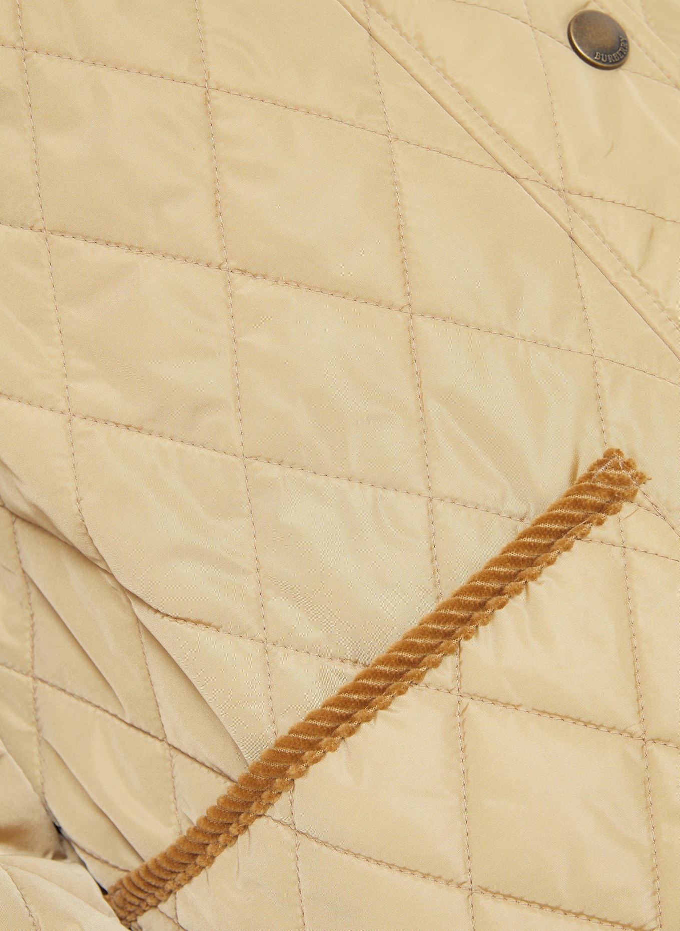 BURBERRY Kurtka pikowana: JASNOBRĄZOWY