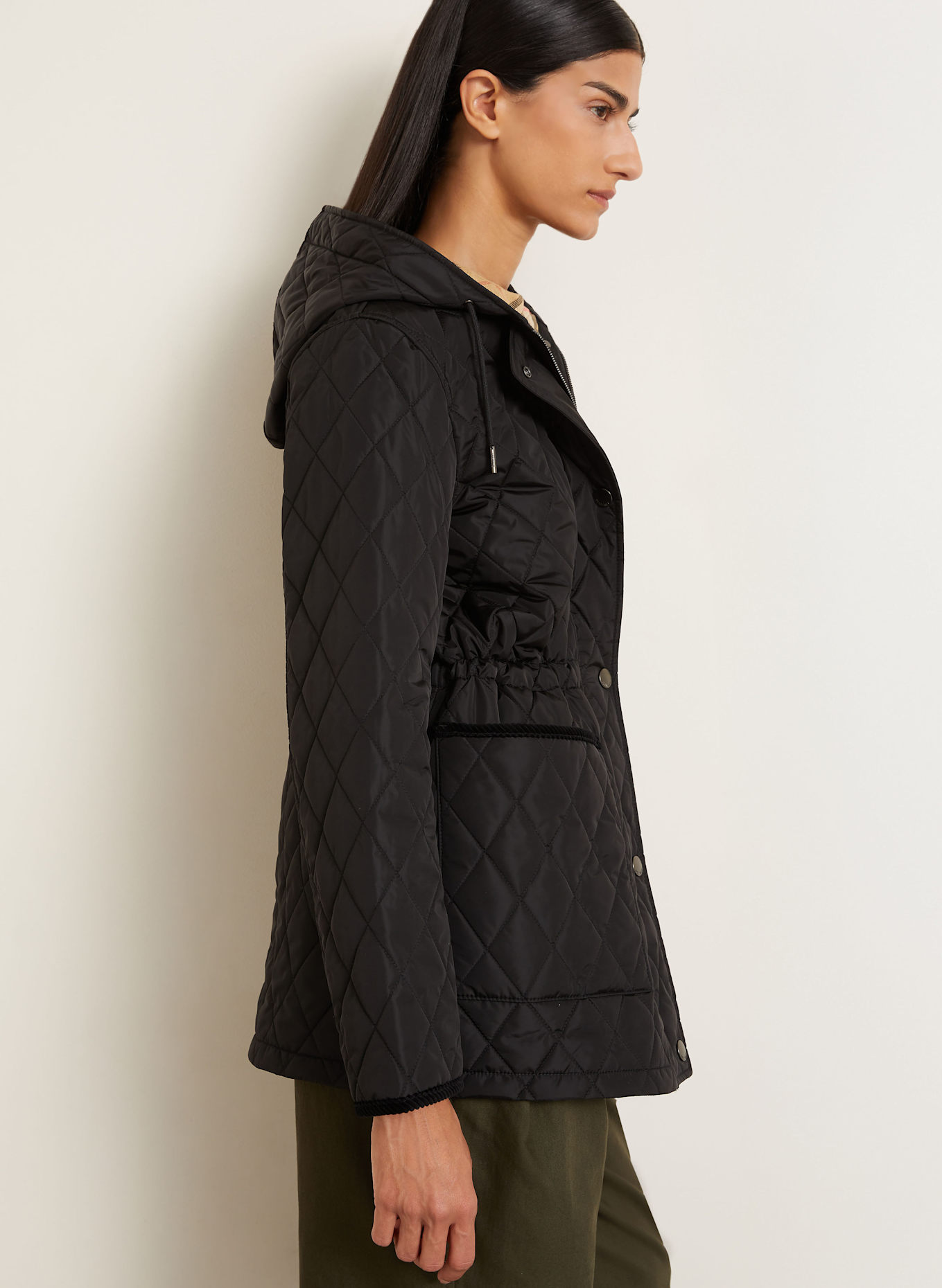 BURBERRY Steppjacke: SCHWARZ
