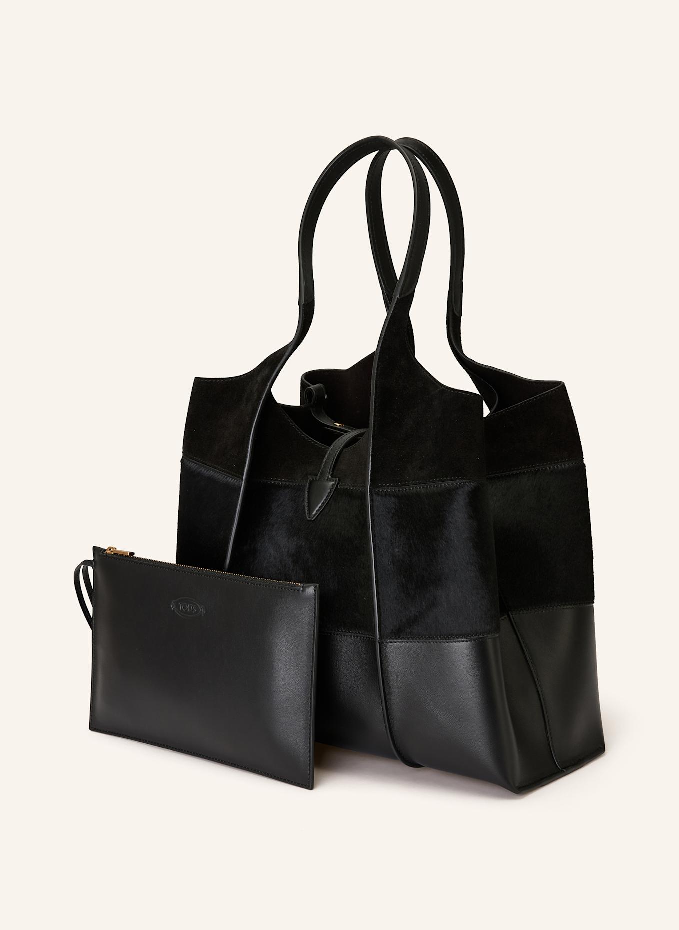 TOD'S Shopper: ČERNÁ