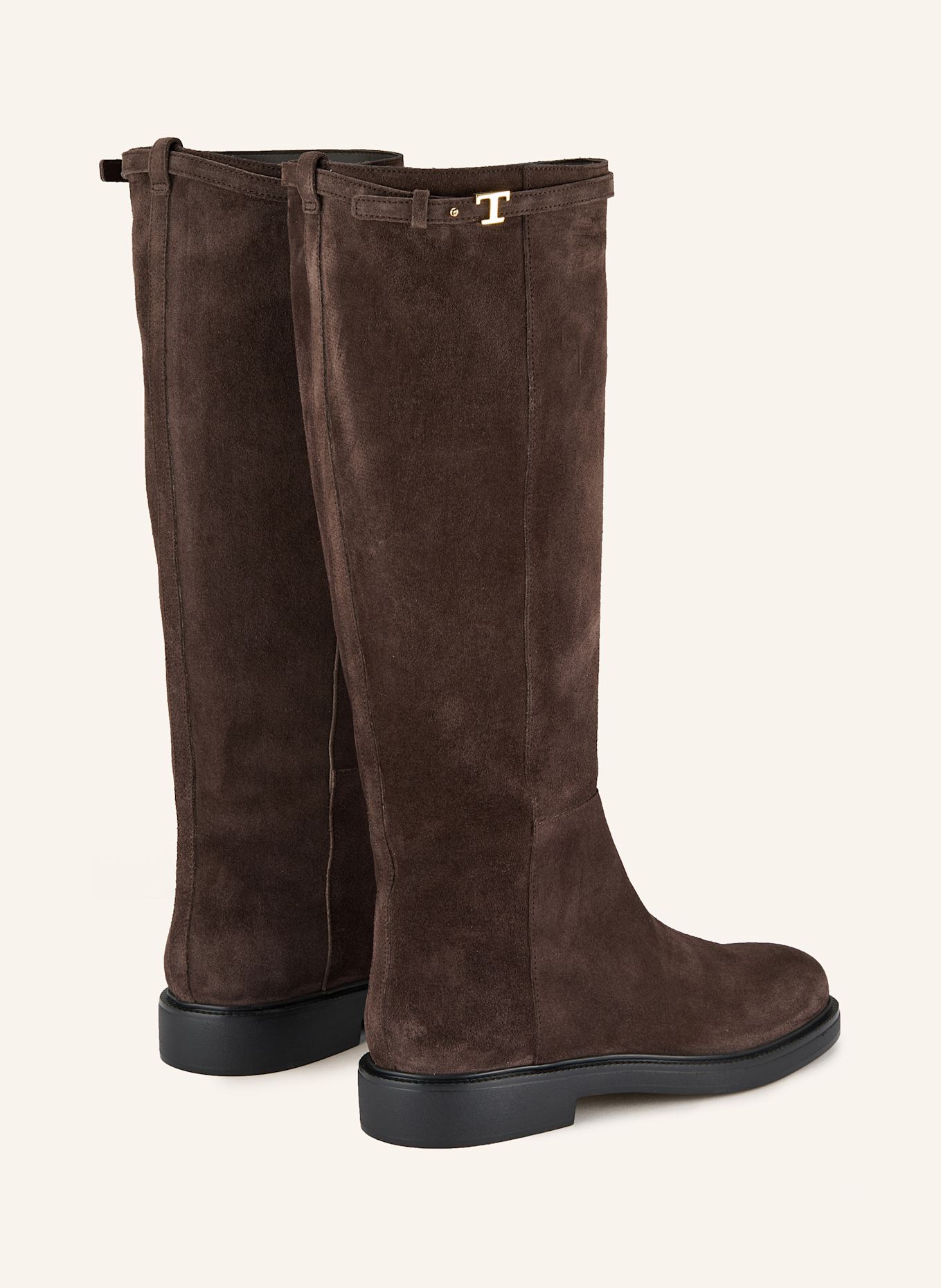 TOD'S Stiefel GOMMA: DUNKELBRAUN
