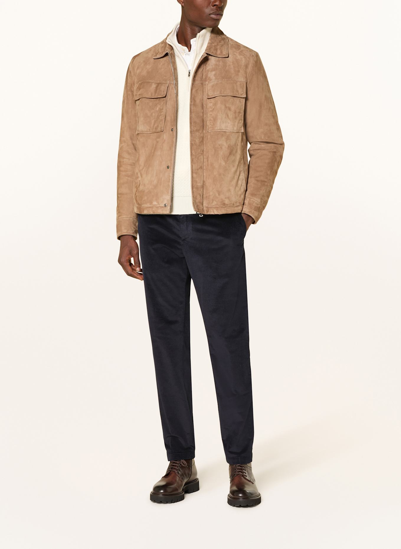 PAUL & SHARK Cordchino Extra Slim Fit: DUNKELBLAU