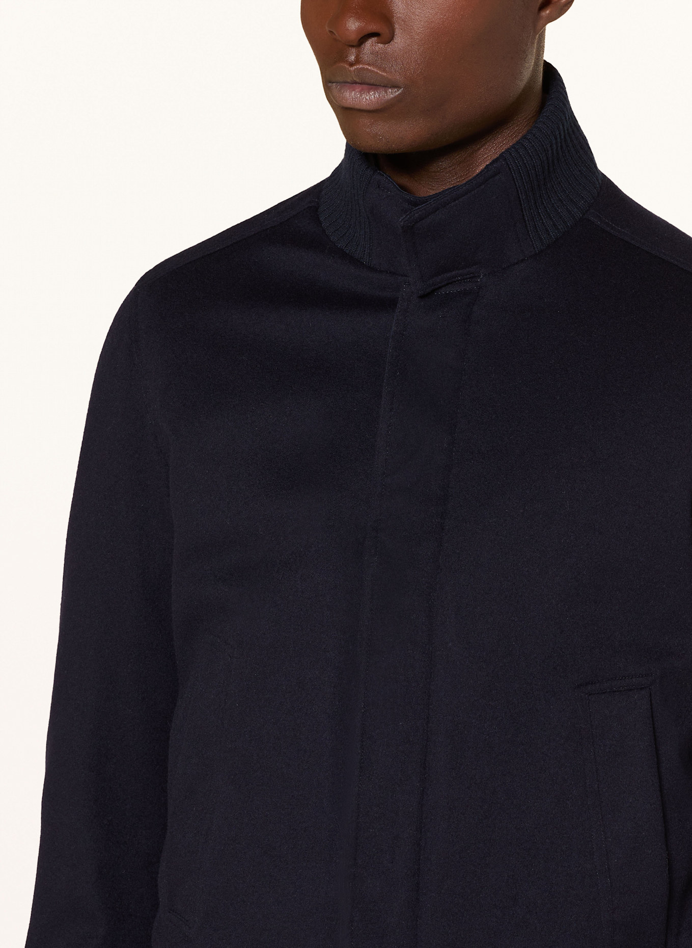 PAUL & SHARK Cashmere-Blouson: DUNKELBLAU