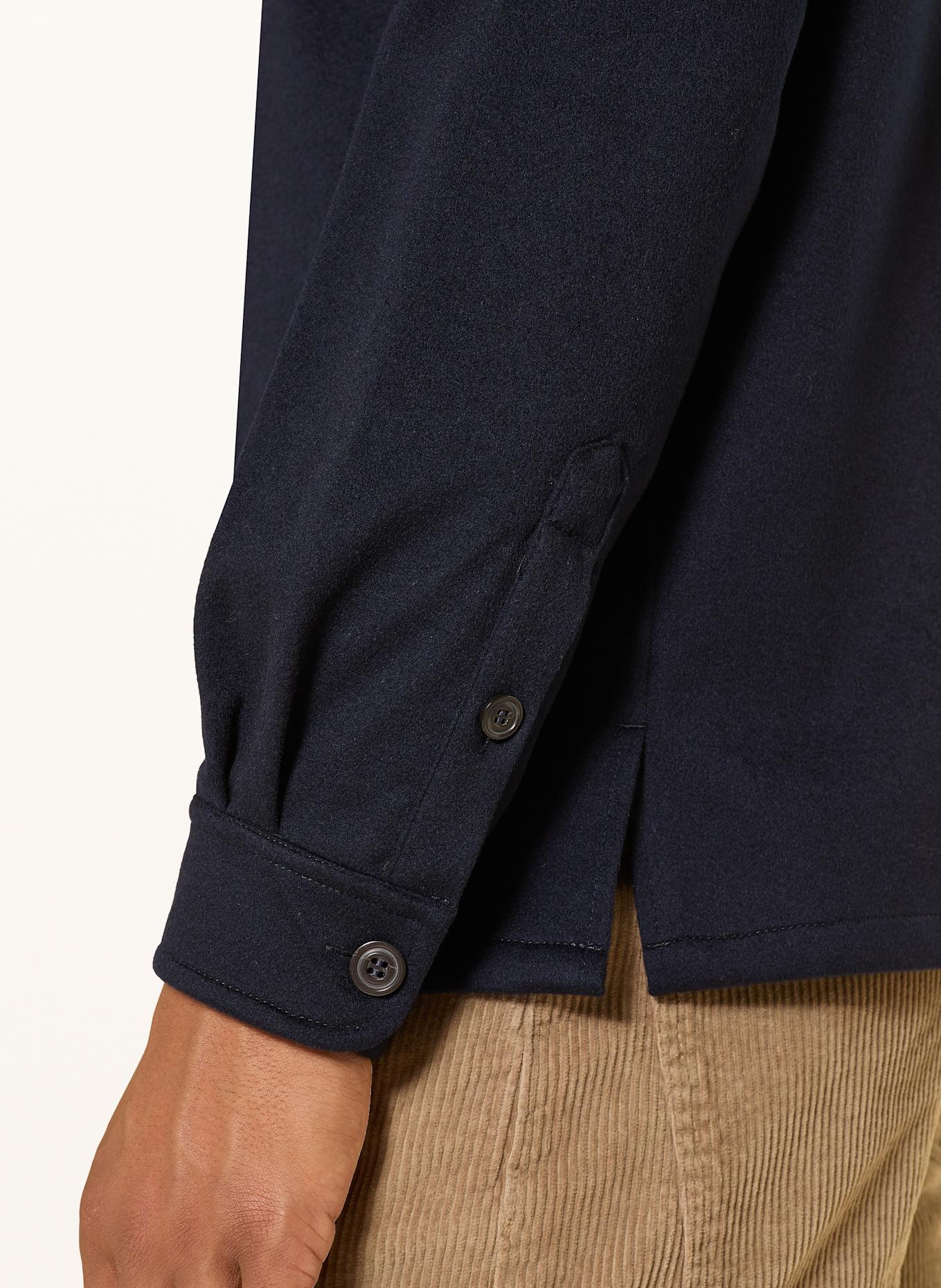 PAUL & SHARK Cashmere-Overjacket: DUNKELBLAU