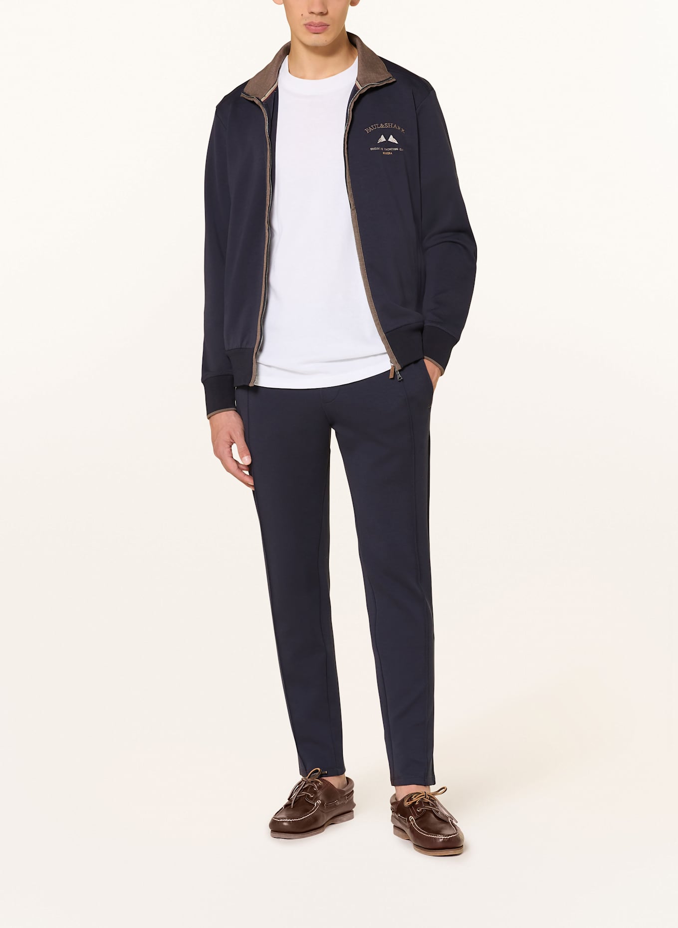 PAUL & SHARK Sweat jacket RIVIERA: DARK BLUE