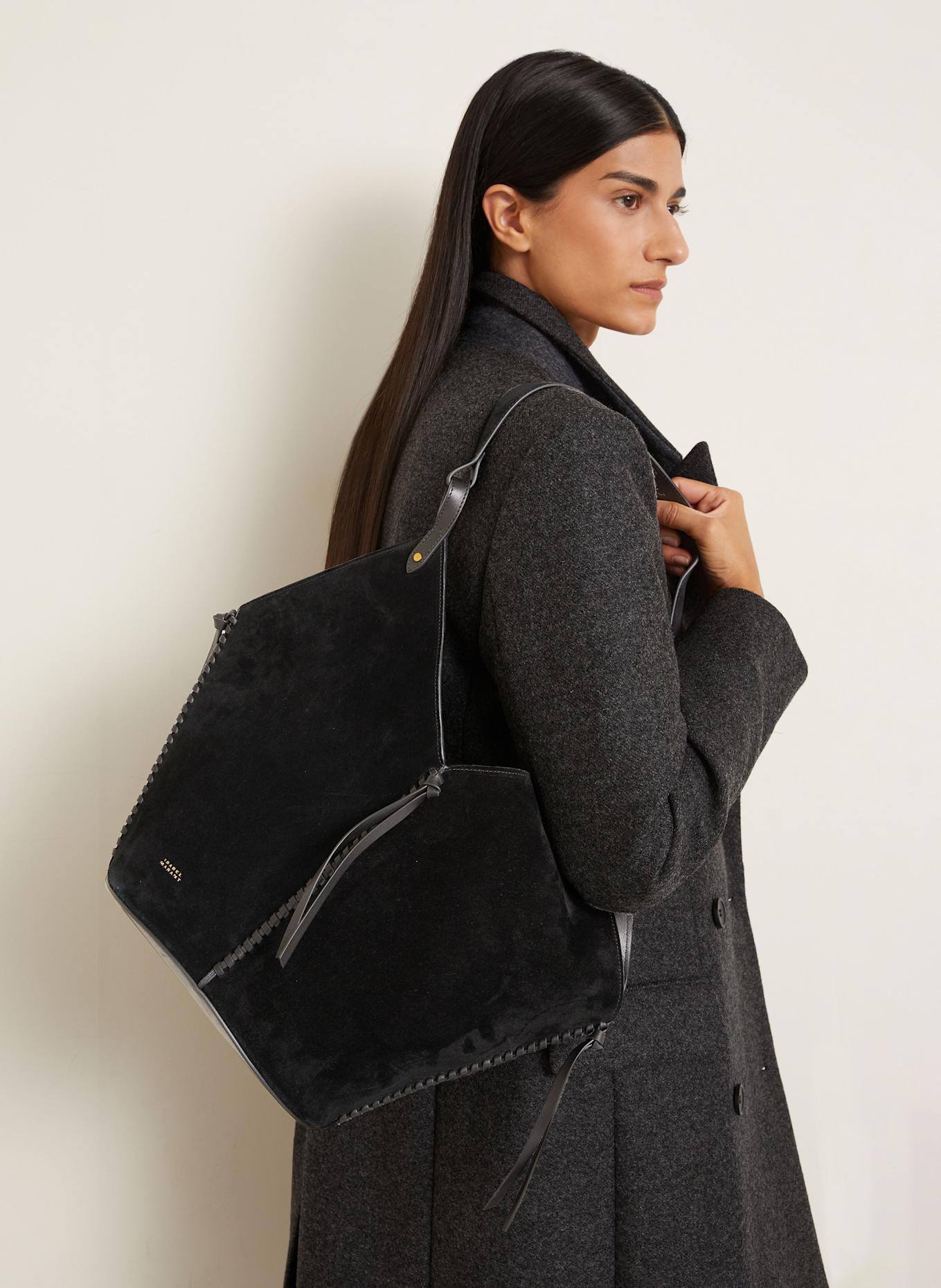 ISABEL MARANT Shopper TAMPA: SCHWARZ