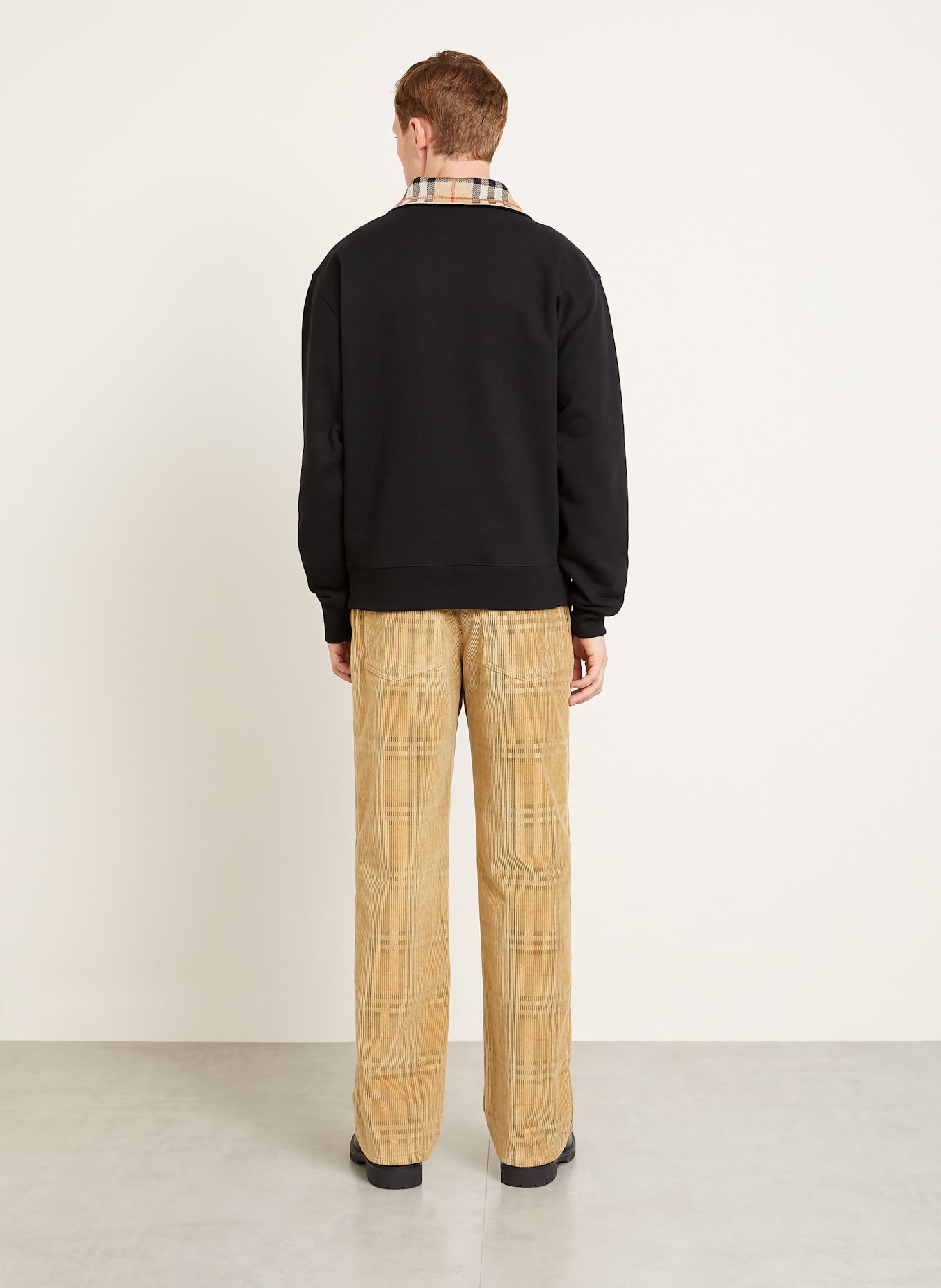 BURBERRY Sweat-Troyer: SCHWARZ