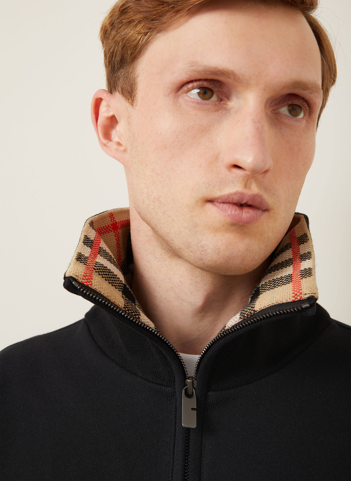 BURBERRY Sweat-Troyer: SCHWARZ