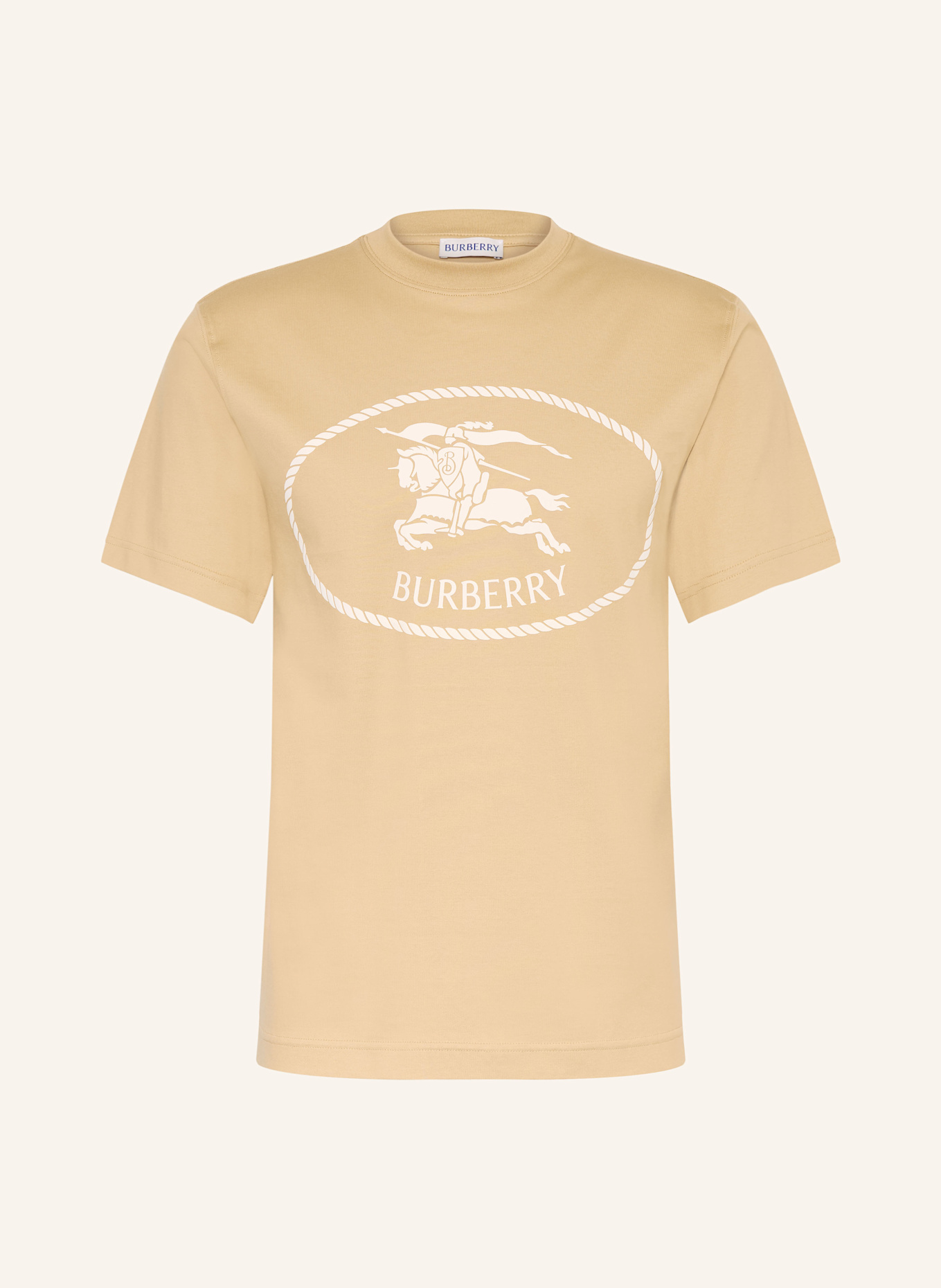 BURBERRY T-shirt: JASNOBRĄZOWY