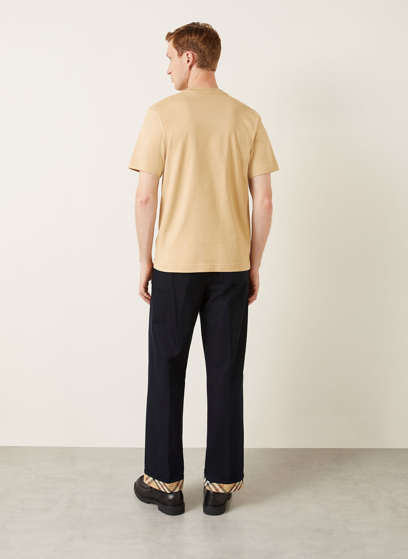 BURBERRY T-shirt: JASNOBRĄZOWY