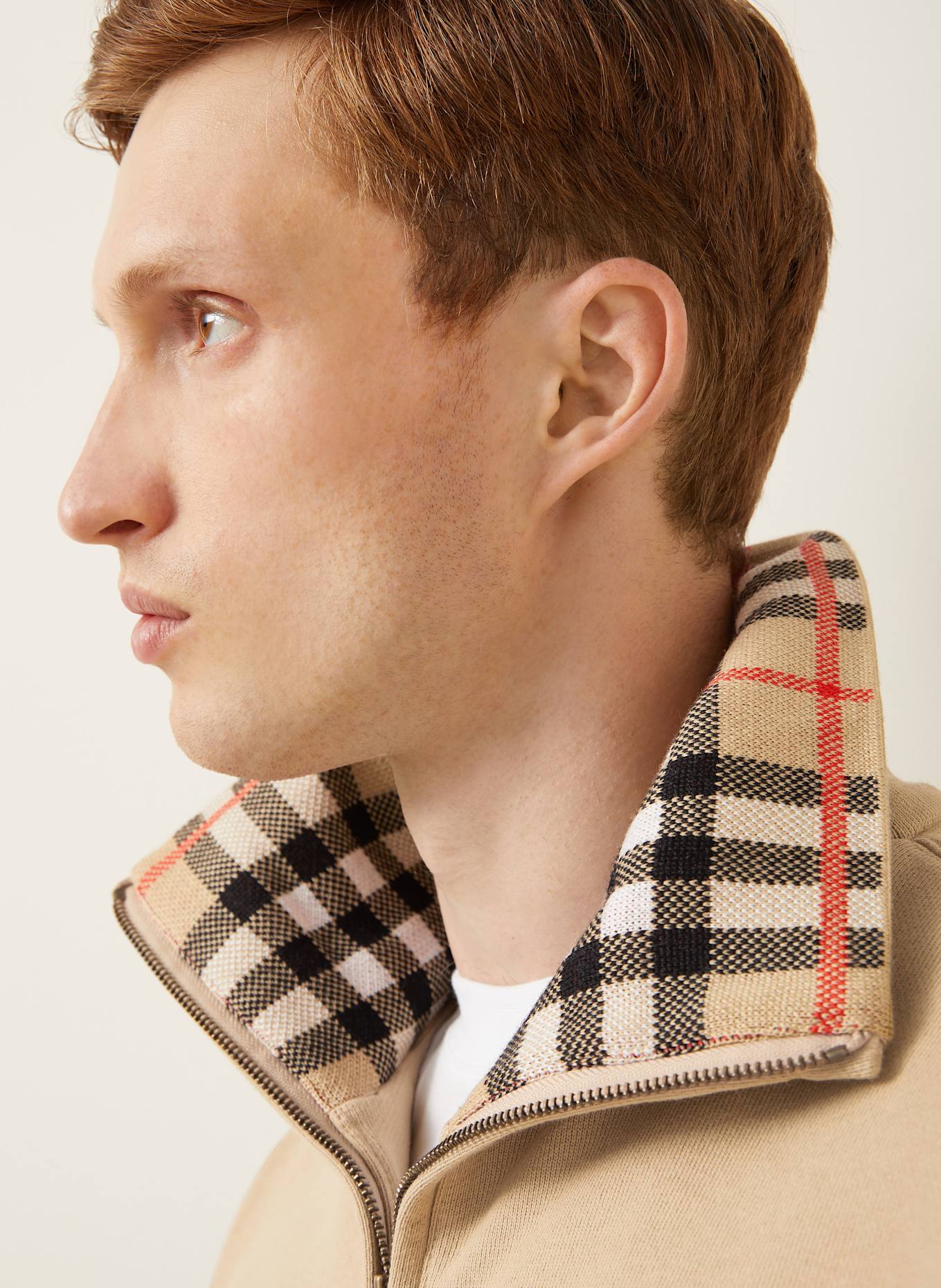 BURBERRY Sweat-Troyer: HELLBRAUN