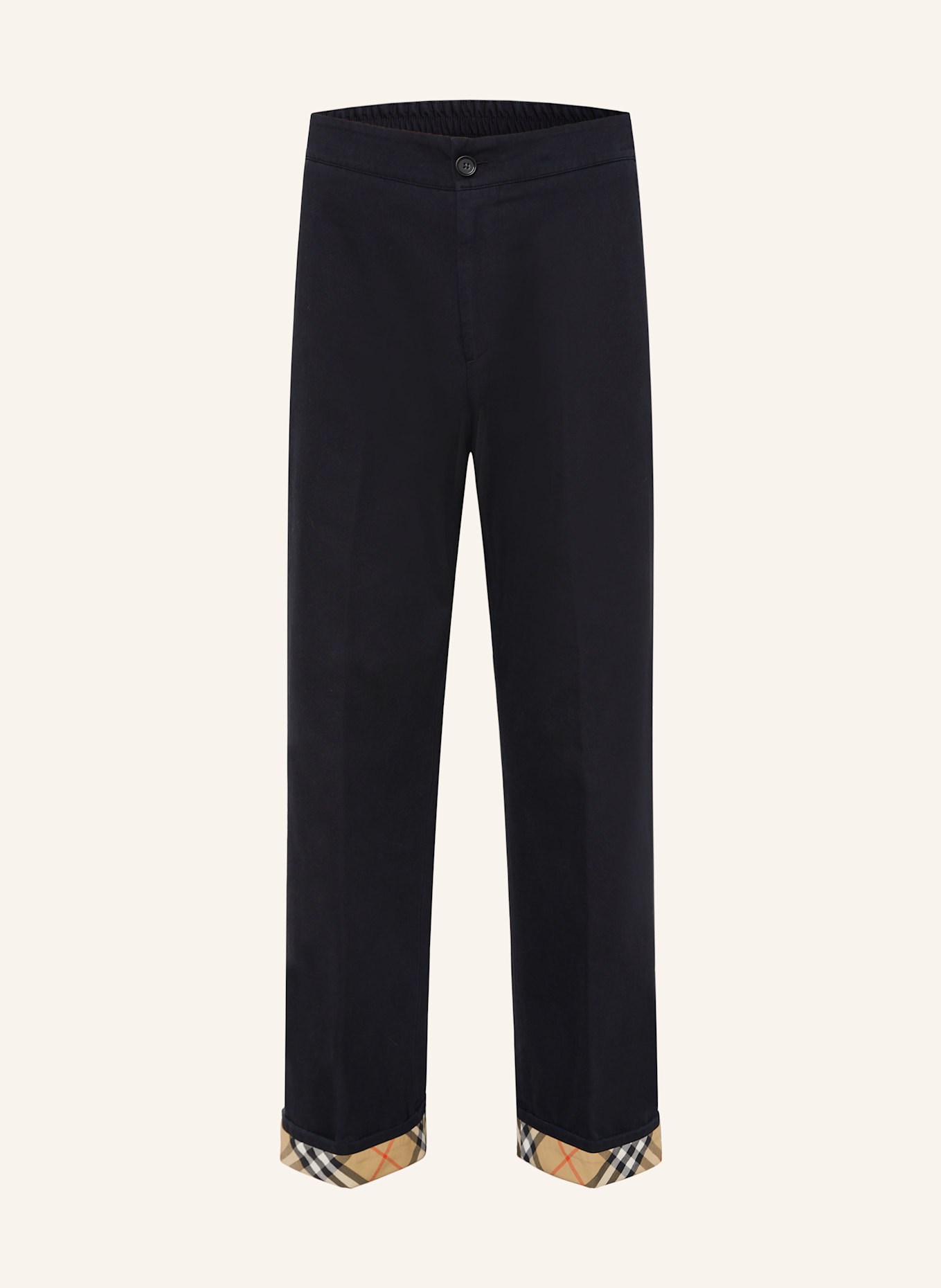 BURBERRY Hose Casual Fit: DUNKELBLAU