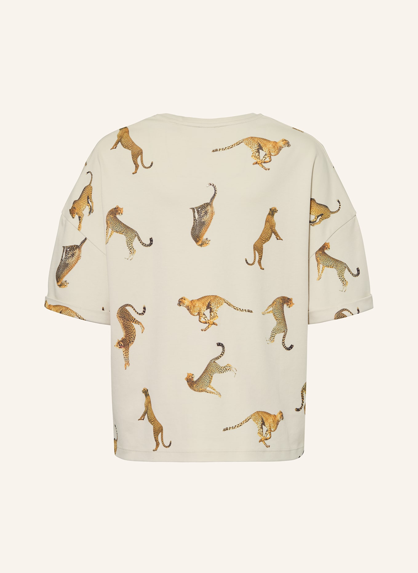 GIVENCHY T-Shirt: CREME / BEIGE / DUNKELGELB