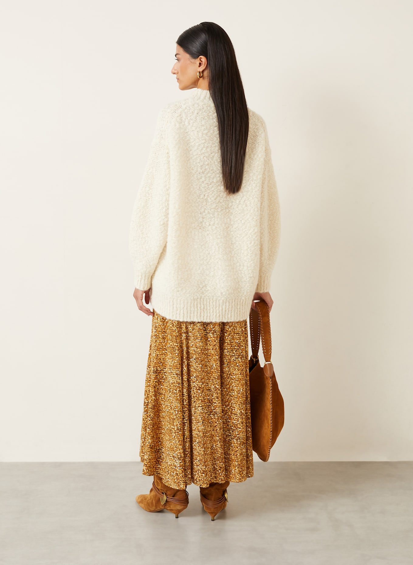 ISABEL MARANT Alpaka-Pullover IDOL: ECRU