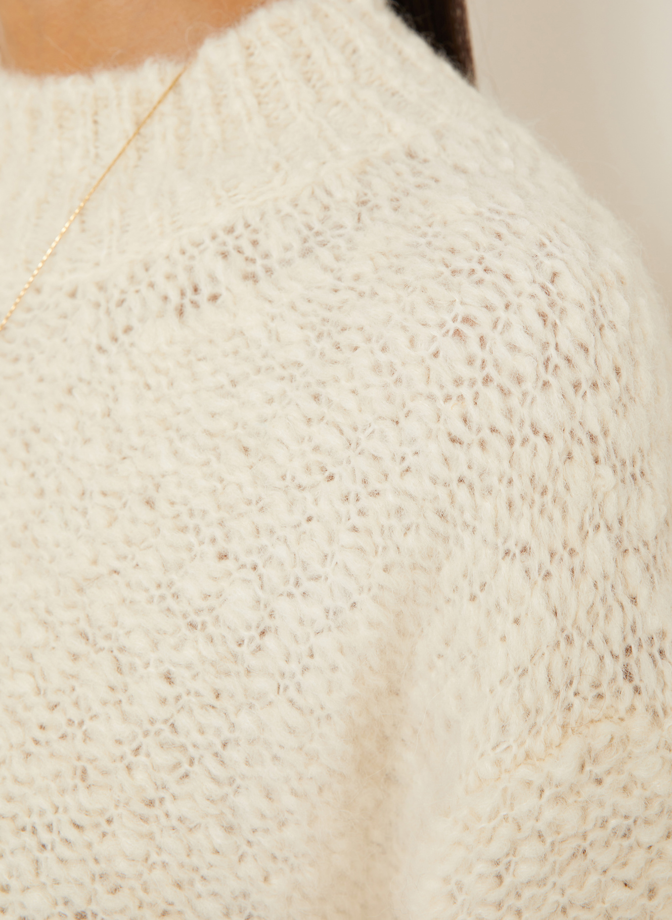 ISABEL MARANT Alpaka-Pullover IDOL: ECRU