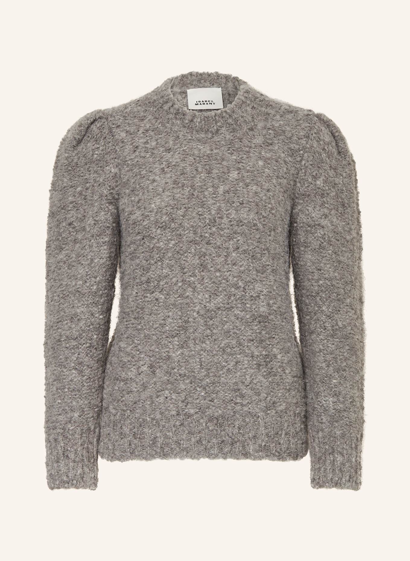 ISABEL MARANT Alpaka-Pullover EMMA: DUNKELGRAU