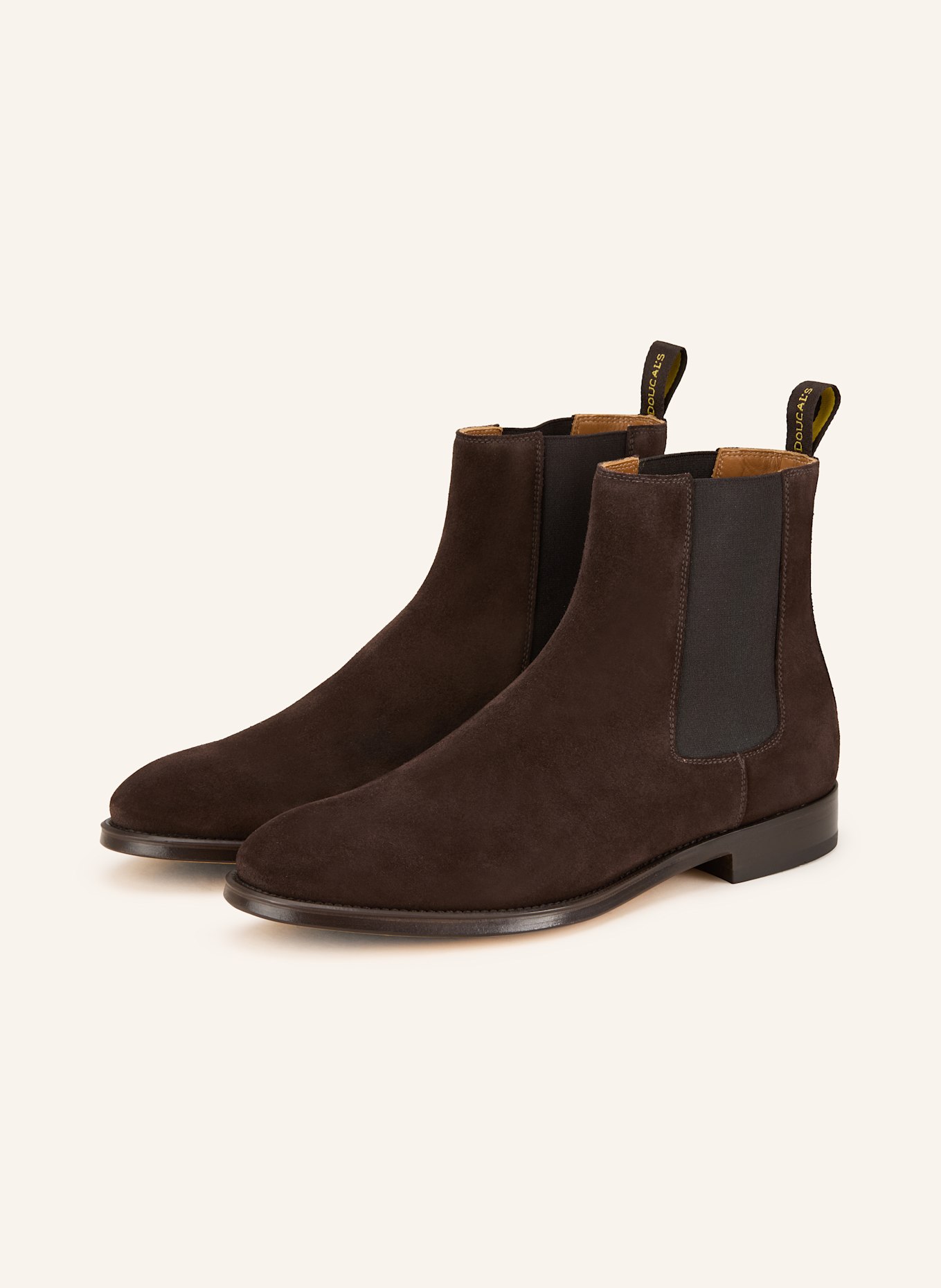 DOUCAL'S Chelsea-Boots BEATLES: DUNKELBRAUN