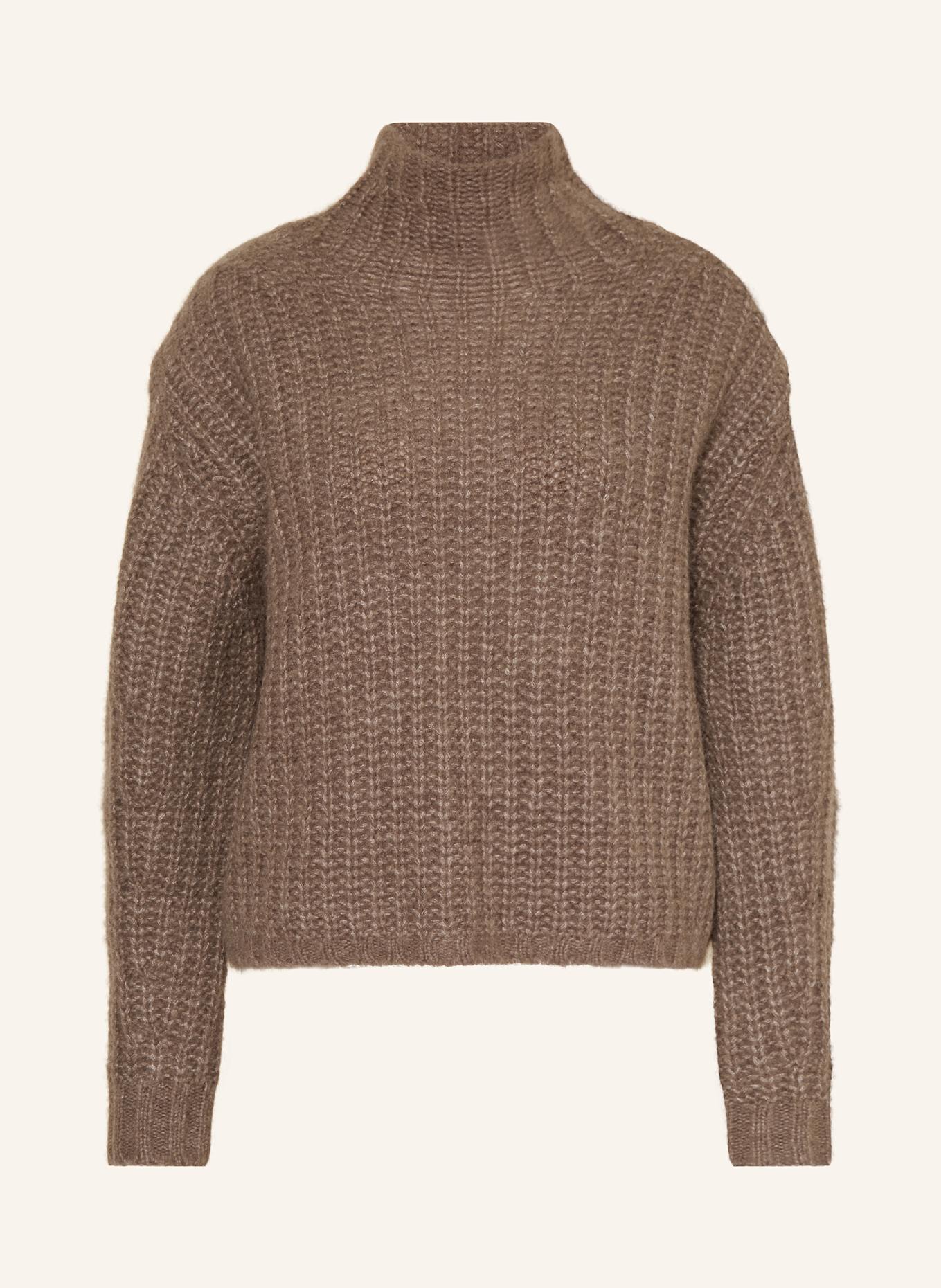 MRS & HUGS Pullover aus Cashmere: BRAUN