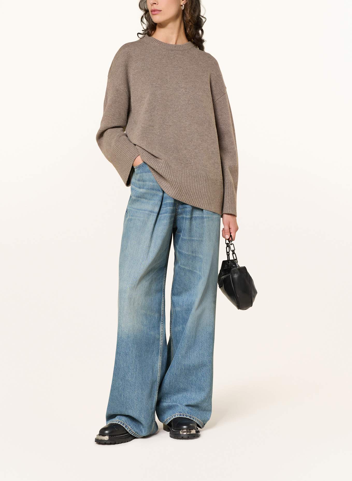 MRS & HUGS Pullover: BRAUN