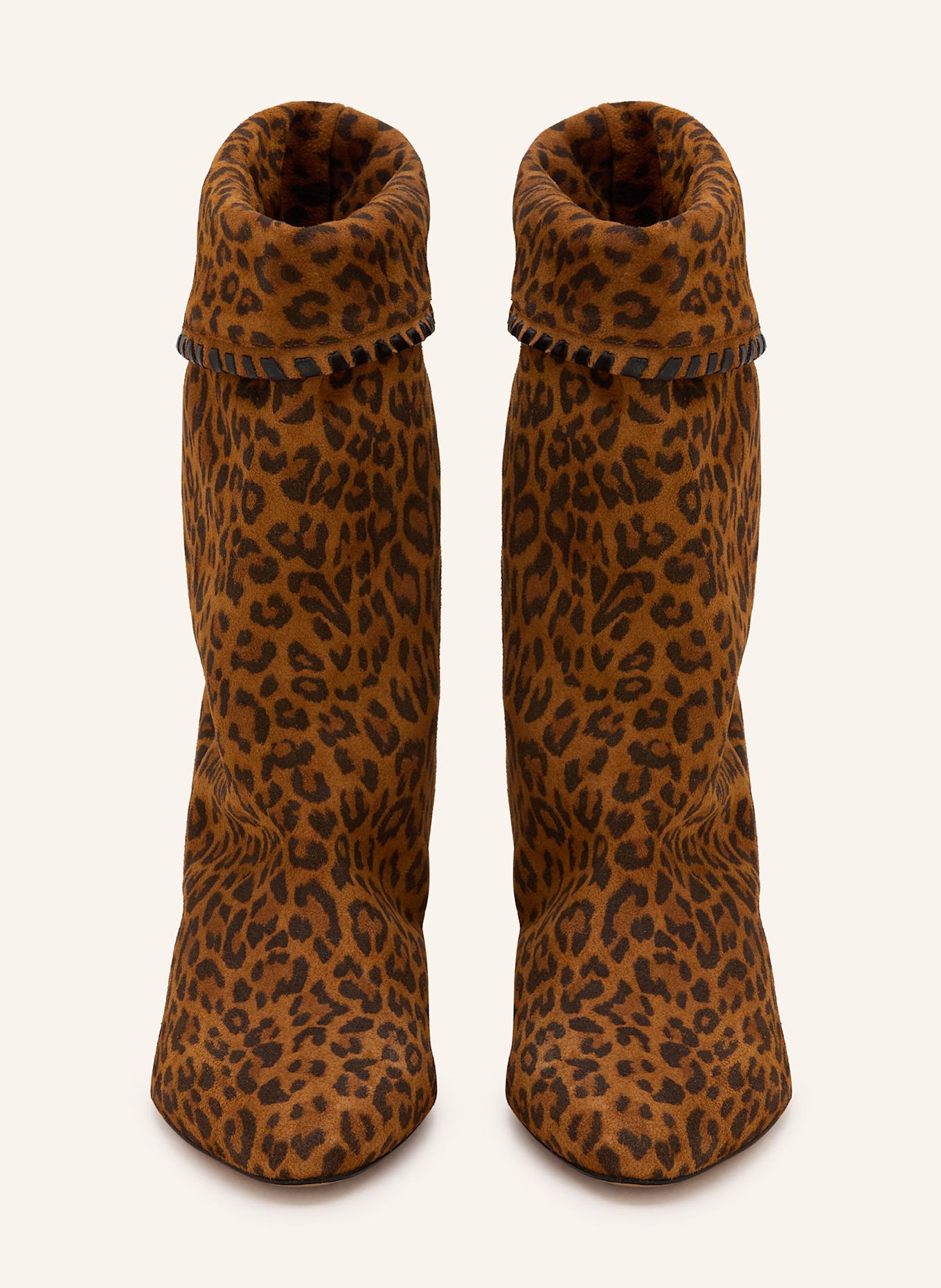 ISABEL MARANT Stiefeletten DALBY: BRAUN / DUNKELBRAUN