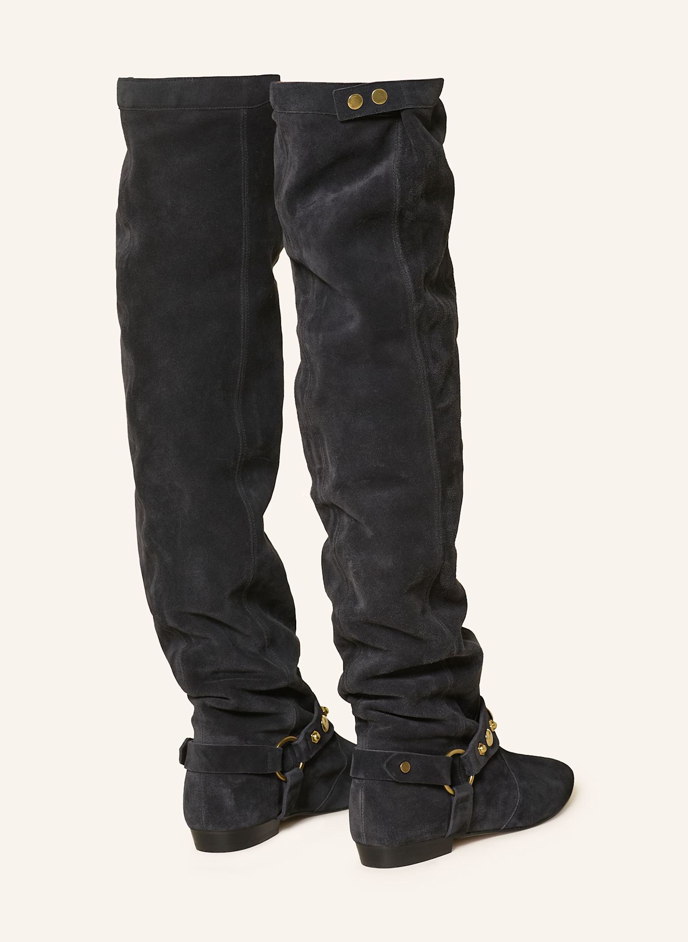 ISABEL MARANT Overknee-Stiefel SELIZE: SCHWARZ