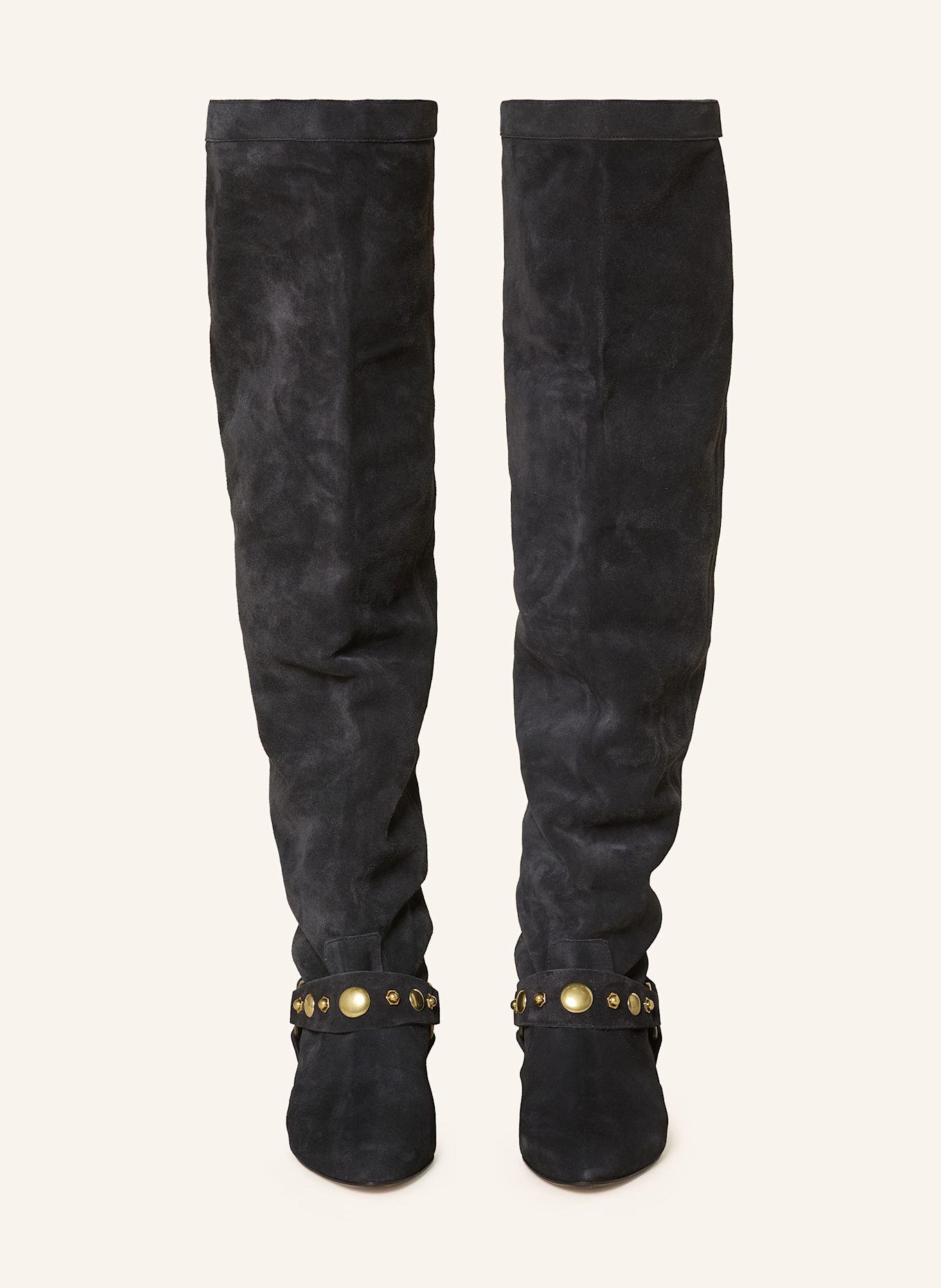ISABEL MARANT Overknee-Stiefel SELIZE: SCHWARZ
