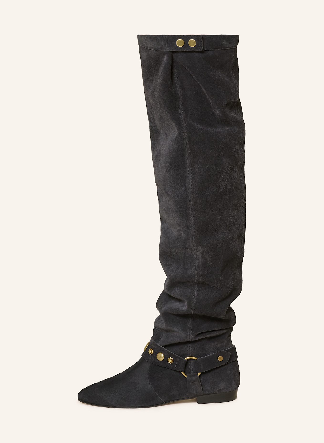 ISABEL MARANT Overknee-Stiefel SELIZE: SCHWARZ