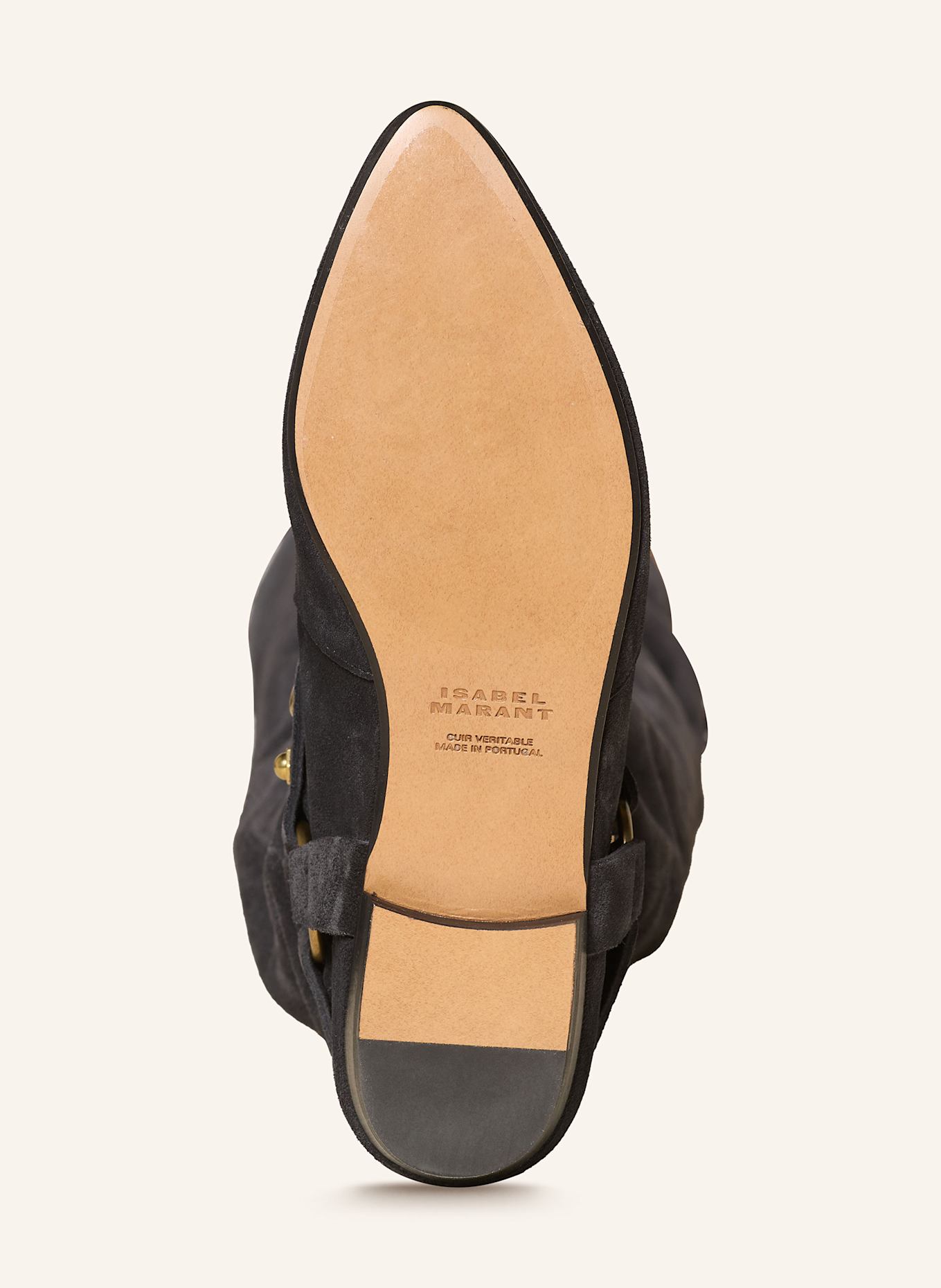 ISABEL MARANT Overknee-Stiefel SELIZE: SCHWARZ
