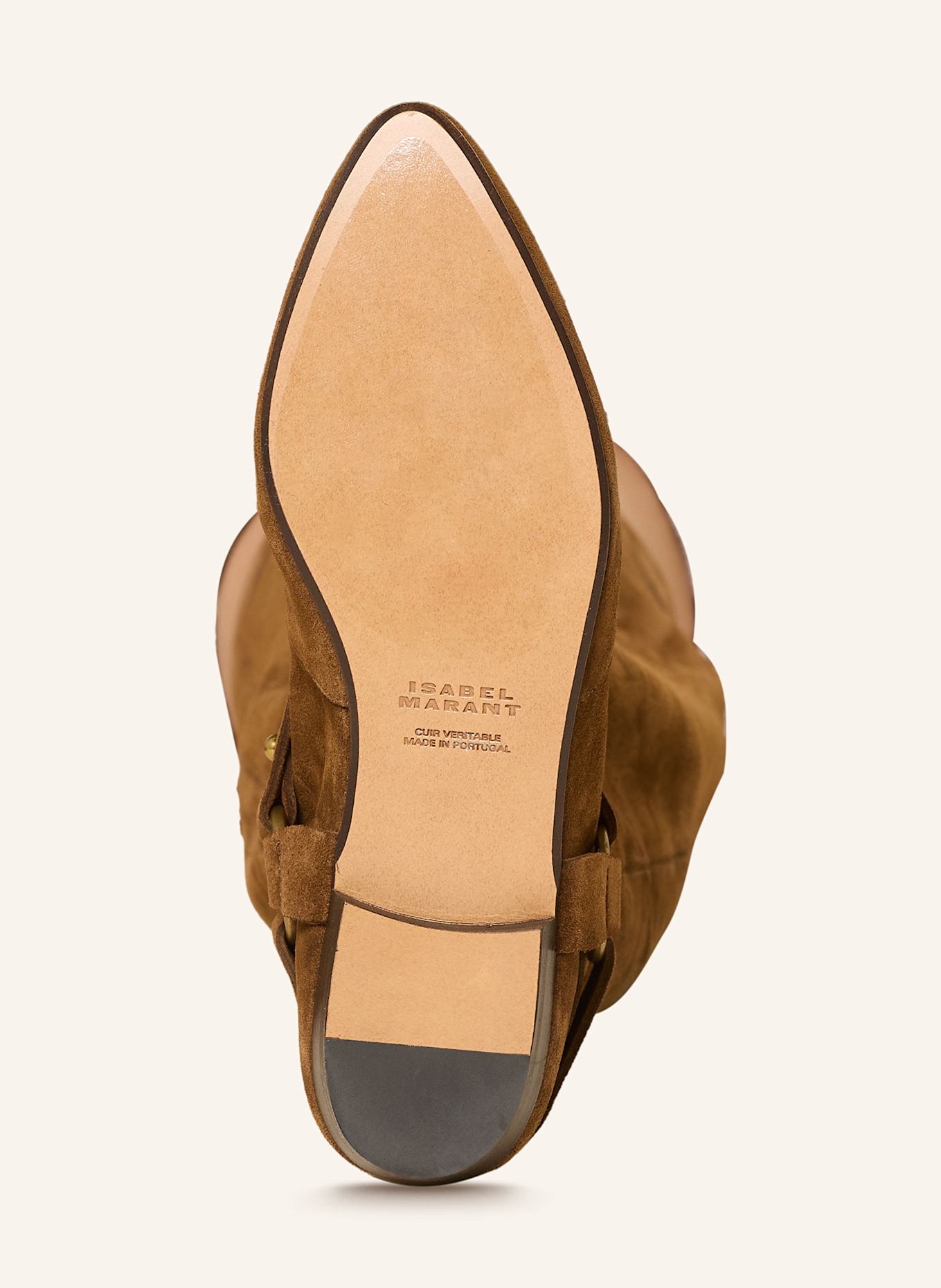 ISABEL MARANT Overknee-Stiefel SELIZE: BRAUN