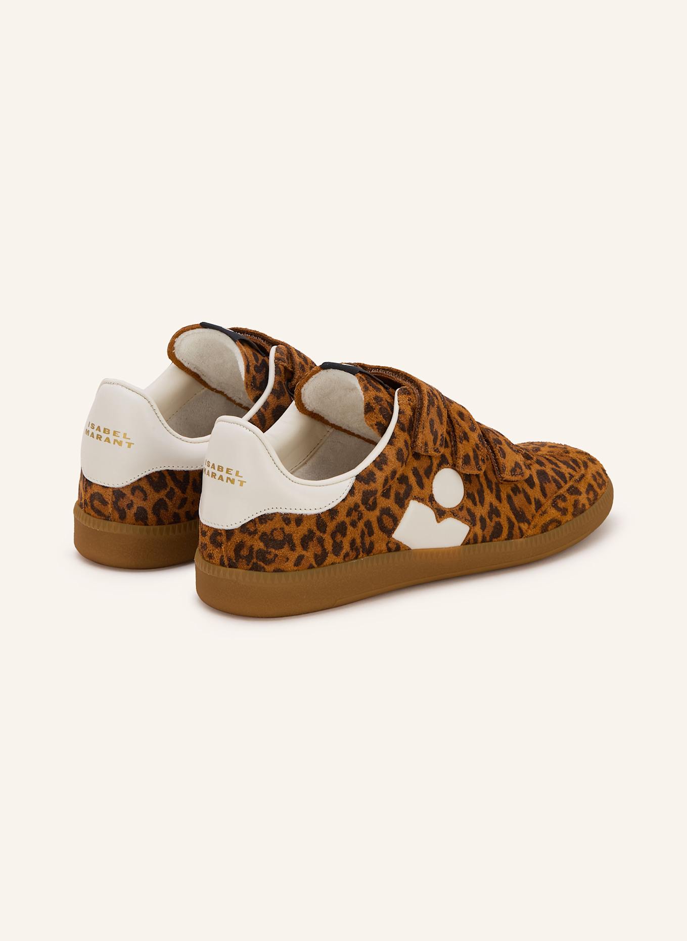 ISABEL MARANT Sneaker BETH: BRAUN / DUNKELBRAUN