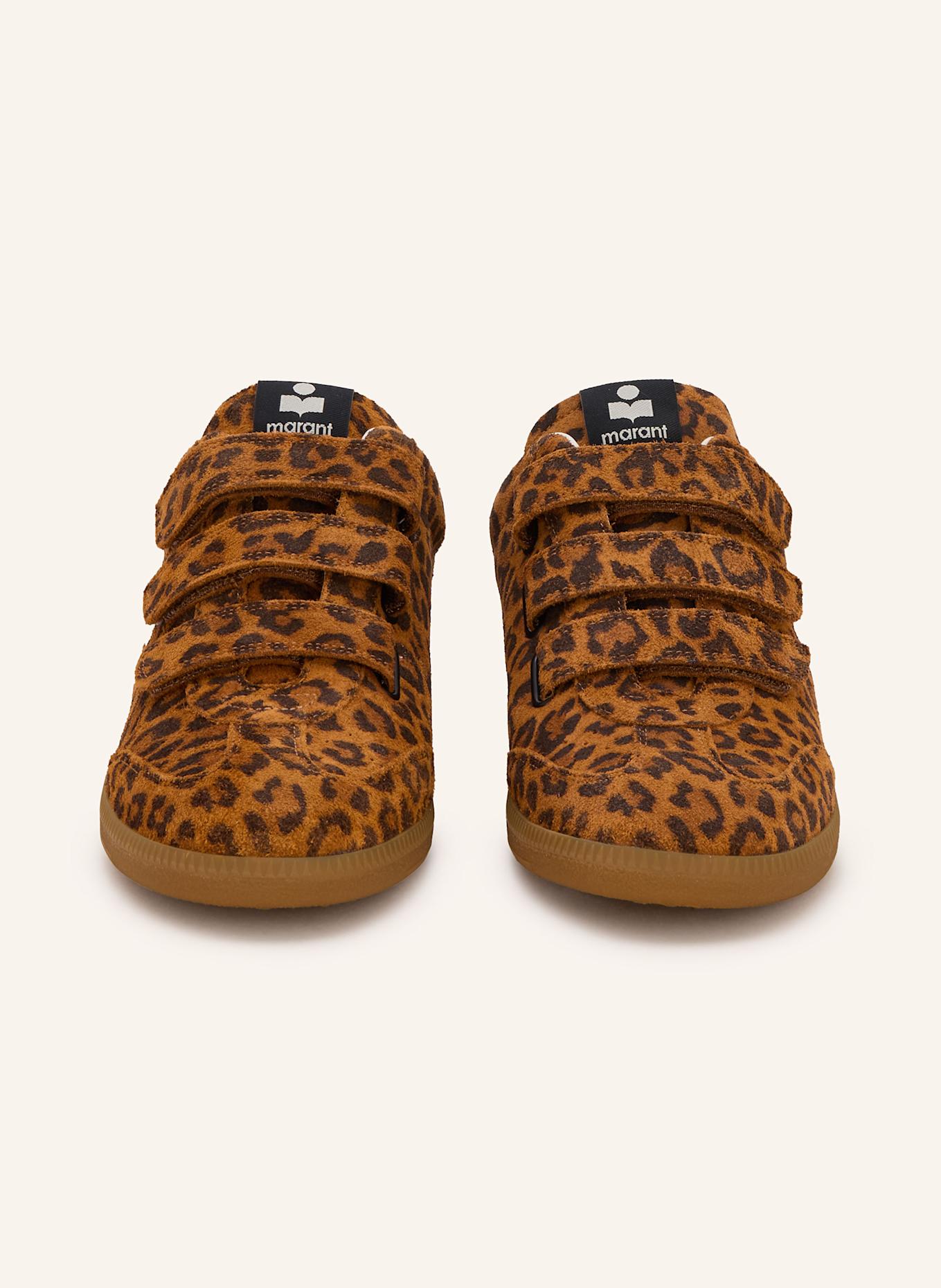 ISABEL MARANT Sneaker BETH: BRAUN / DUNKELBRAUN