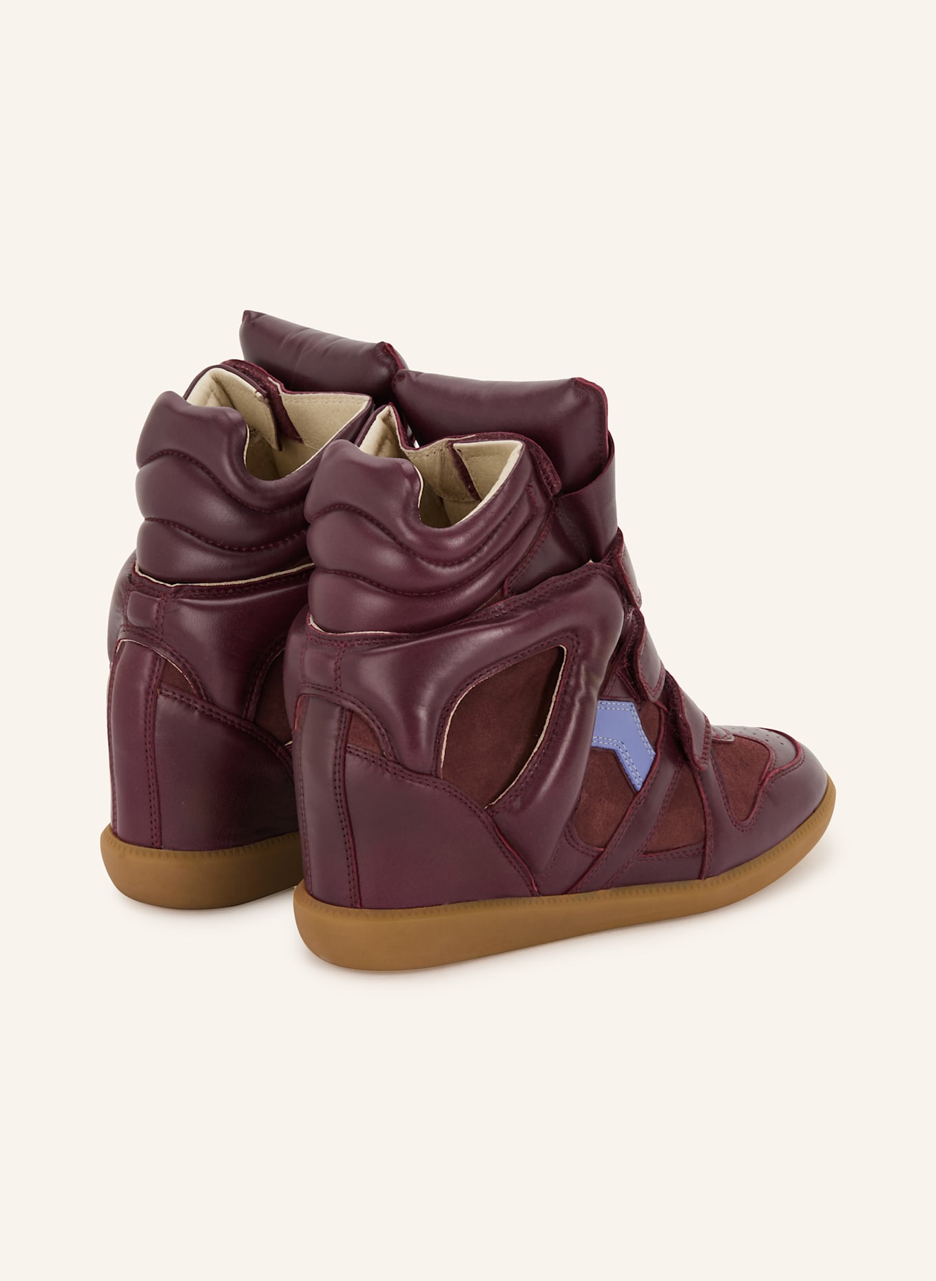 ISABEL MARANT High-top sneakers BEKETT: DARK RED