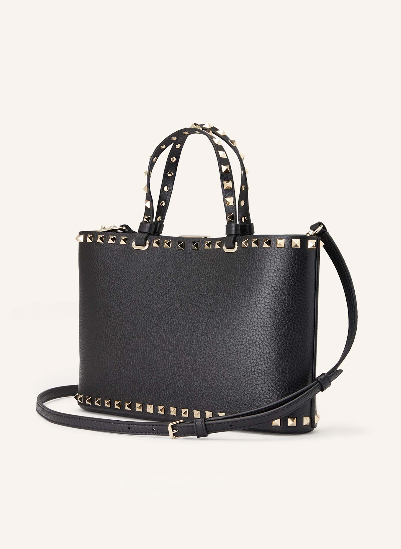 VALENTINO GARAVANI Umhängetasche ROCKSTUD SMALL: SCHWARZ