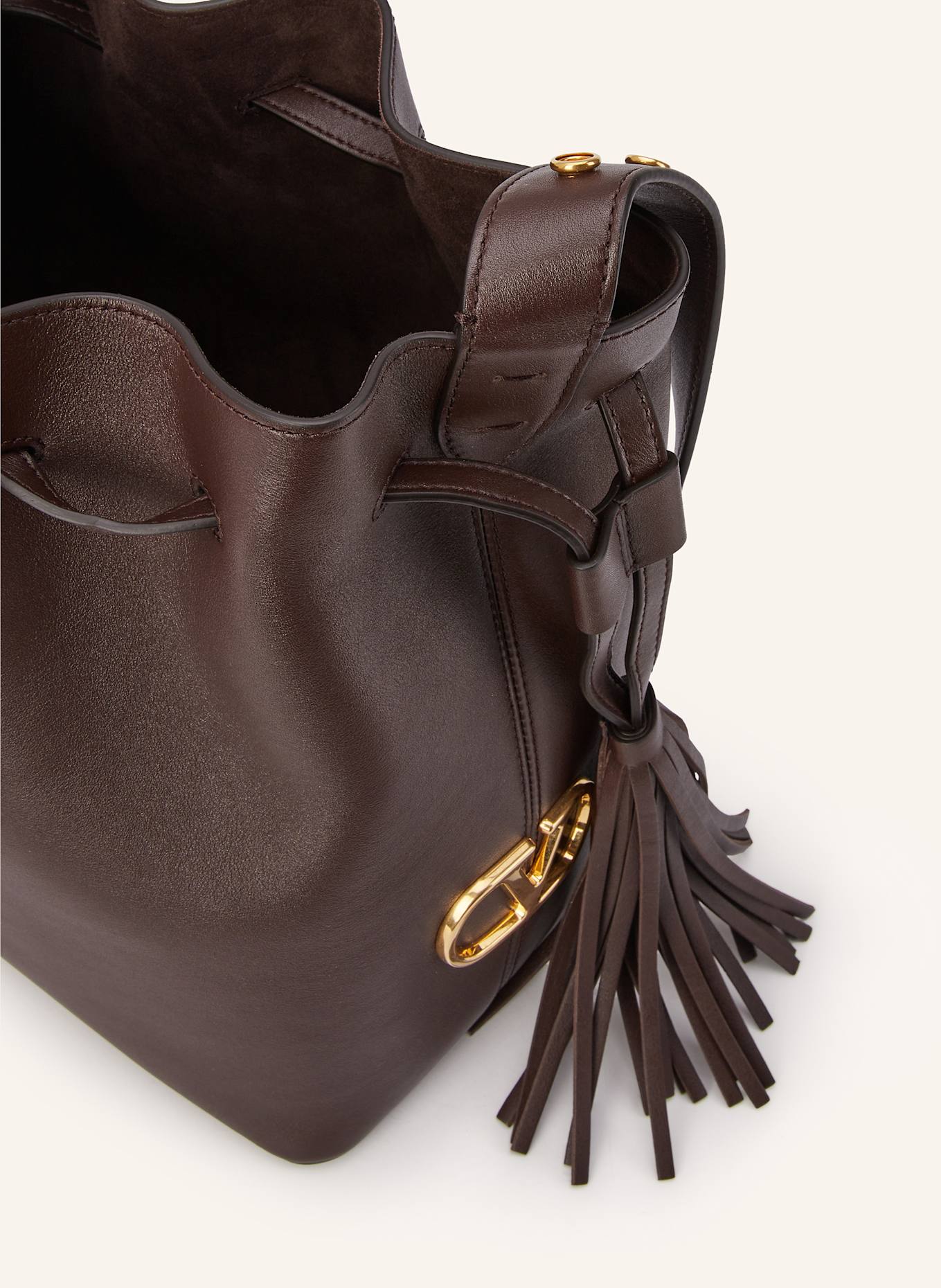 VALENTINO GARAVANI Shopper SO SEAU: DUNKELBRAUN